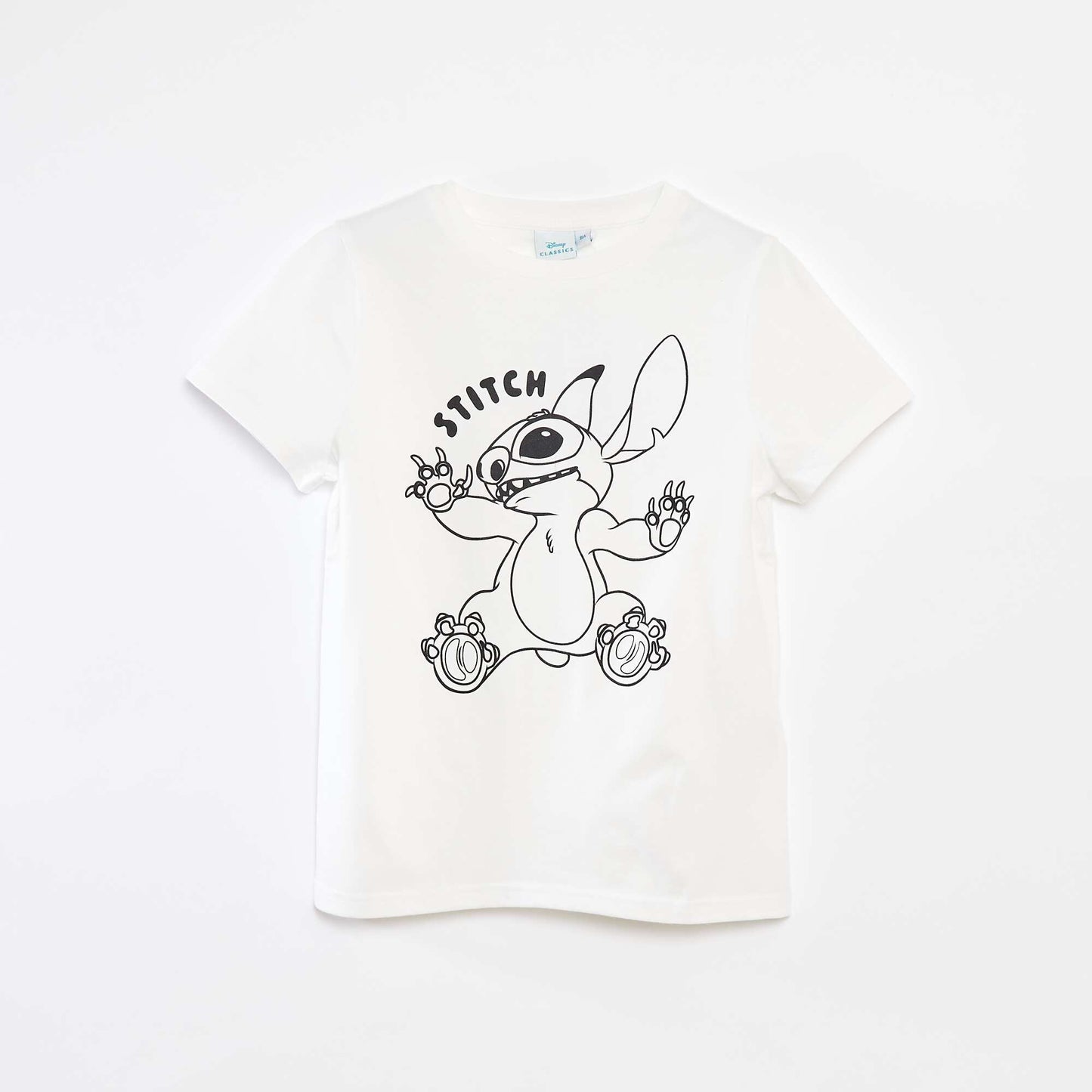 T-shirt à manches courtes 'Disney' BLANC