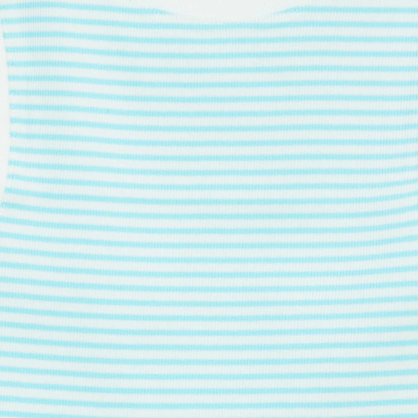 Débardeur fines côtes à rayures BLEU