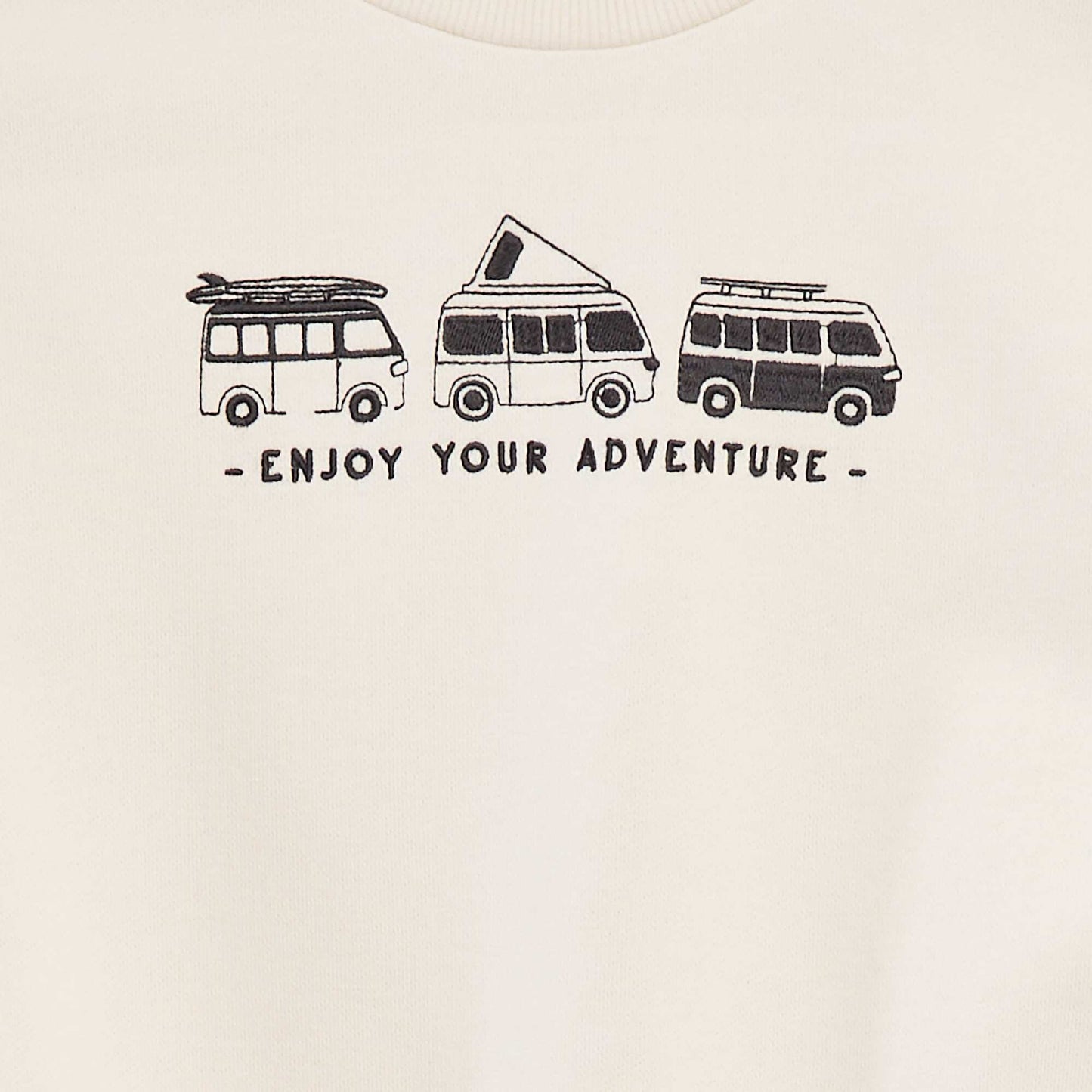 Sweat en molleton avec manches contrastées BEIGE