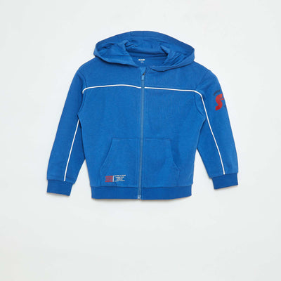 Sweat à capuche loose BLEU