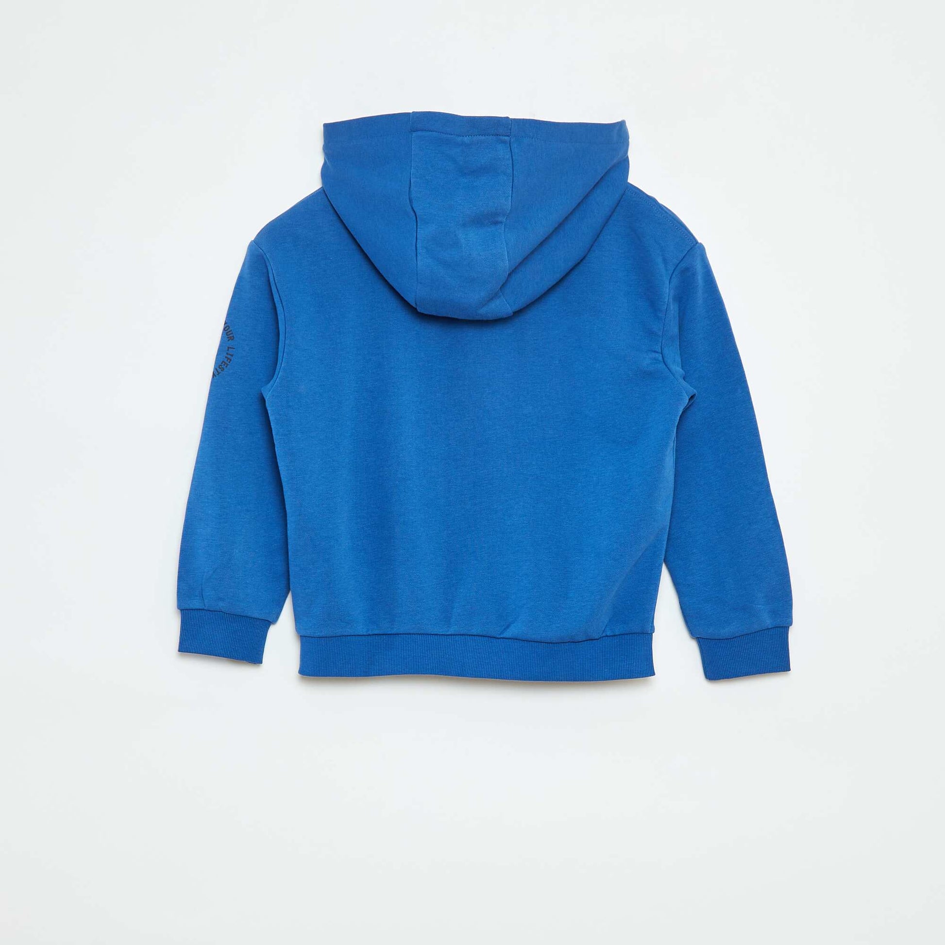 Sweat à capuche loose BLEU