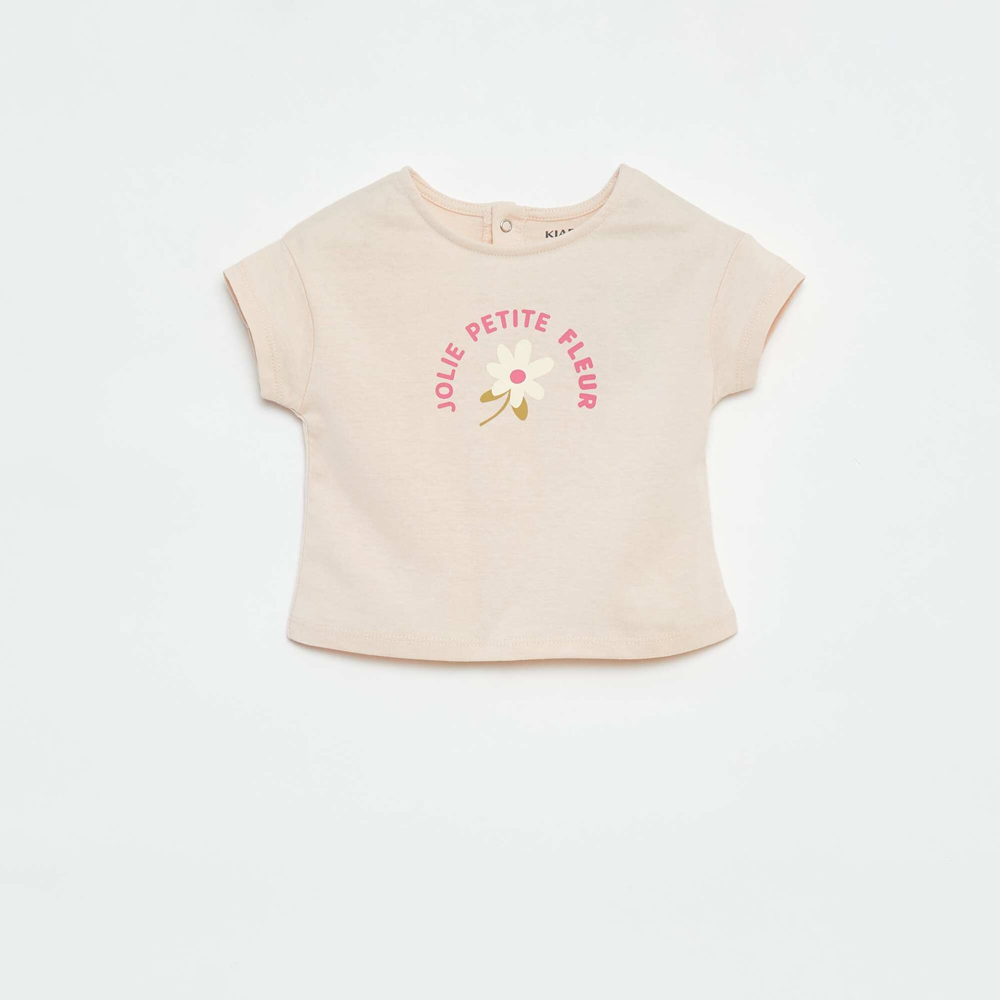 T-shirt à manches courtes avec print ROSE