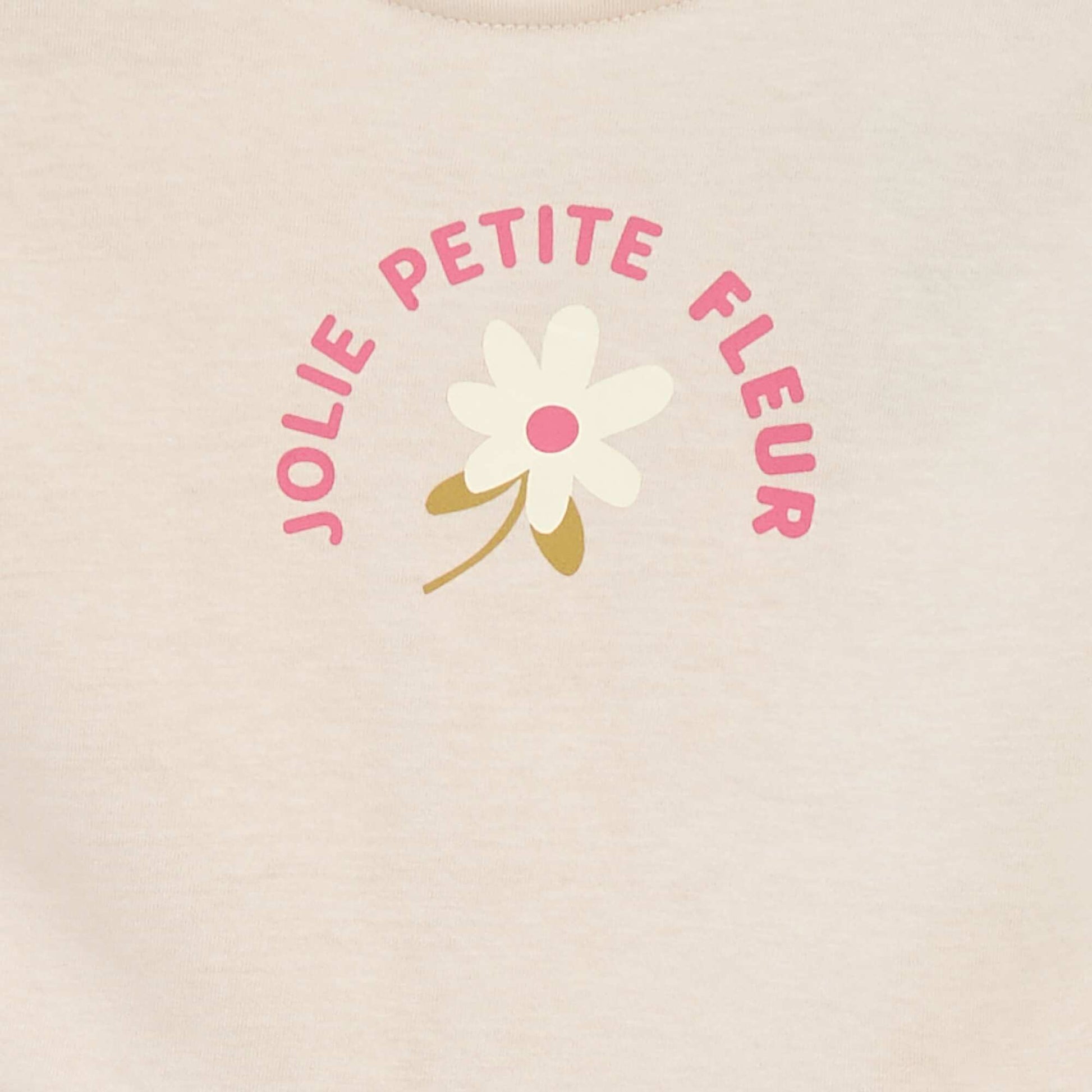 T-shirt à manches courtes avec print ROSE