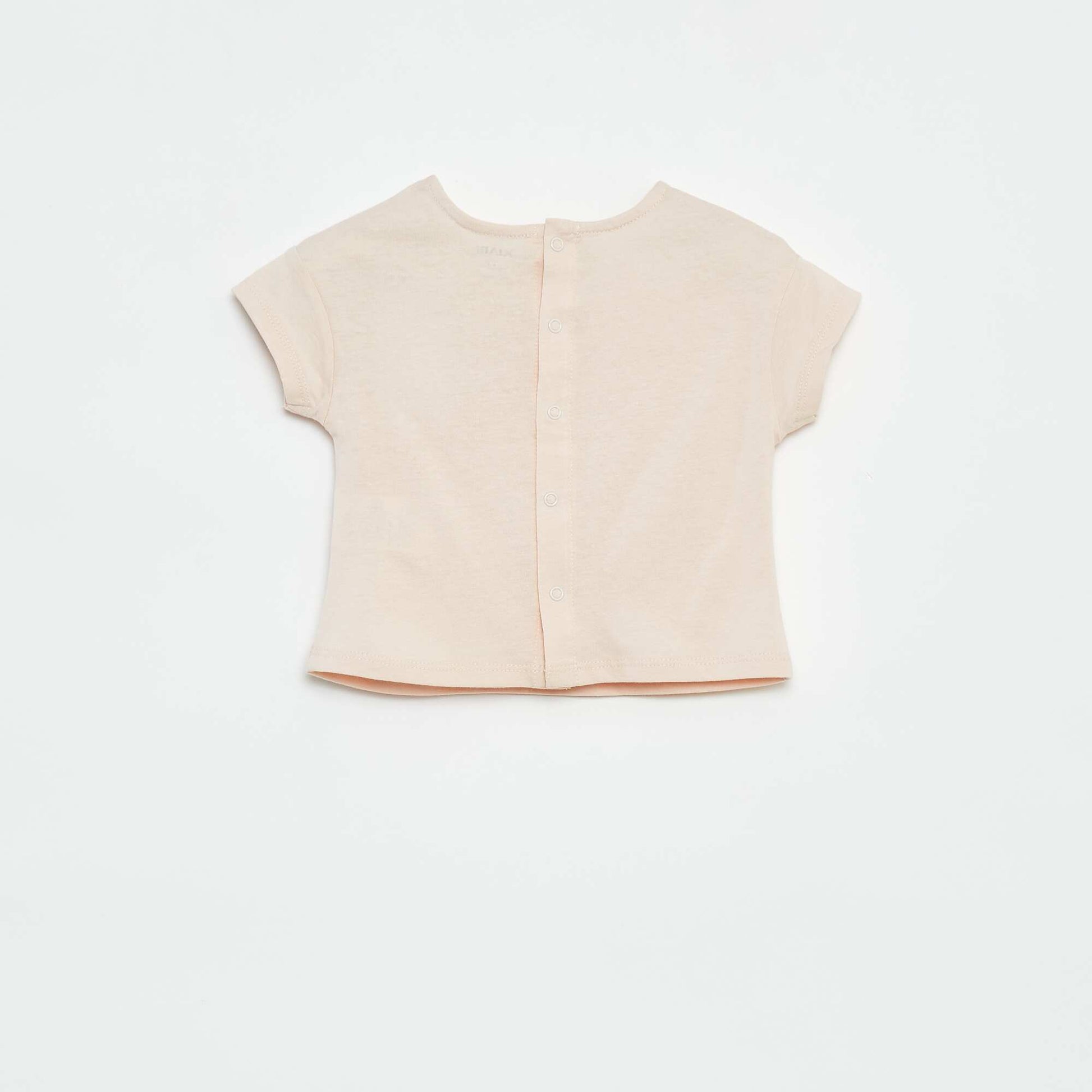 T-shirt à manches courtes avec print ROSE