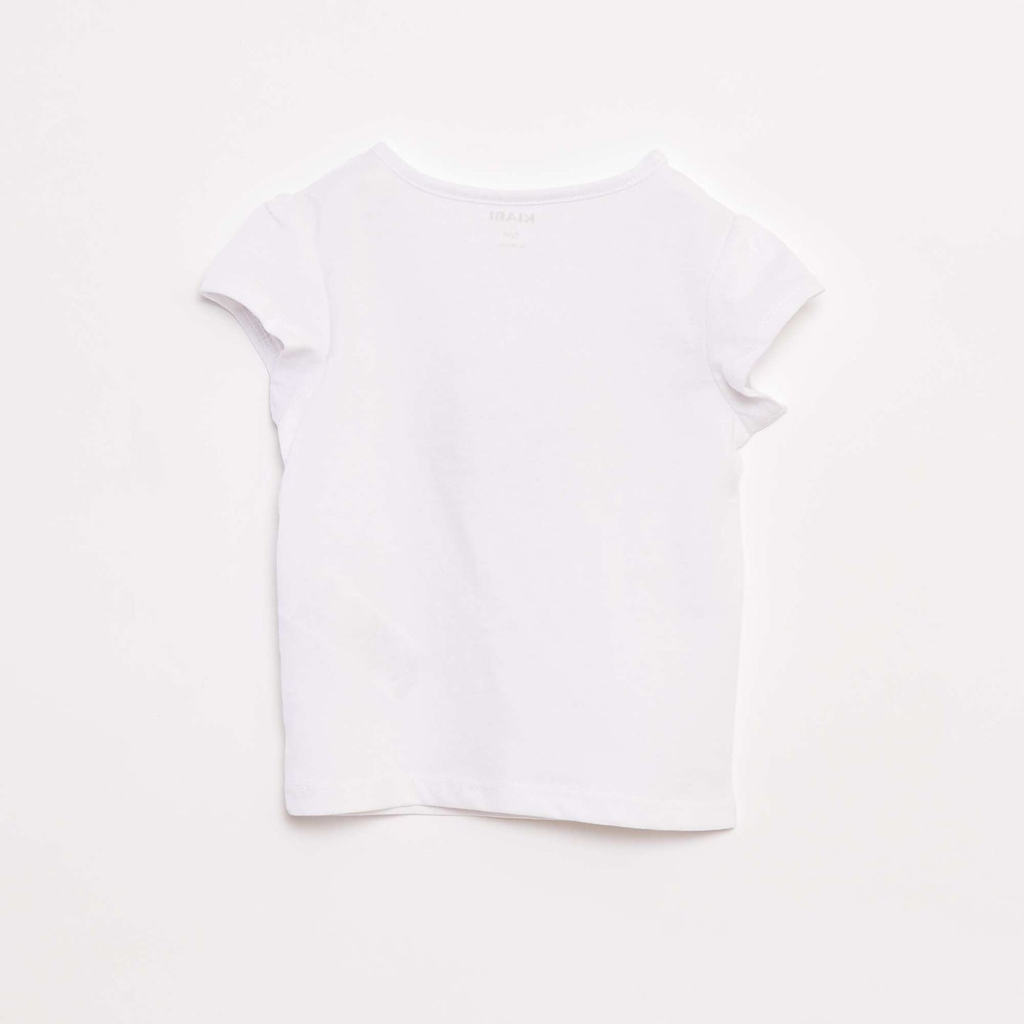 T-shirt imprimé manches courtes BLANC