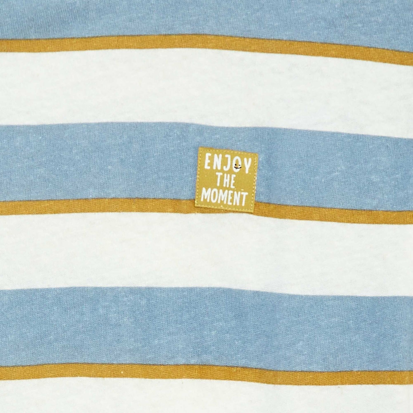 T-shirt manches courtes à motif BLEU