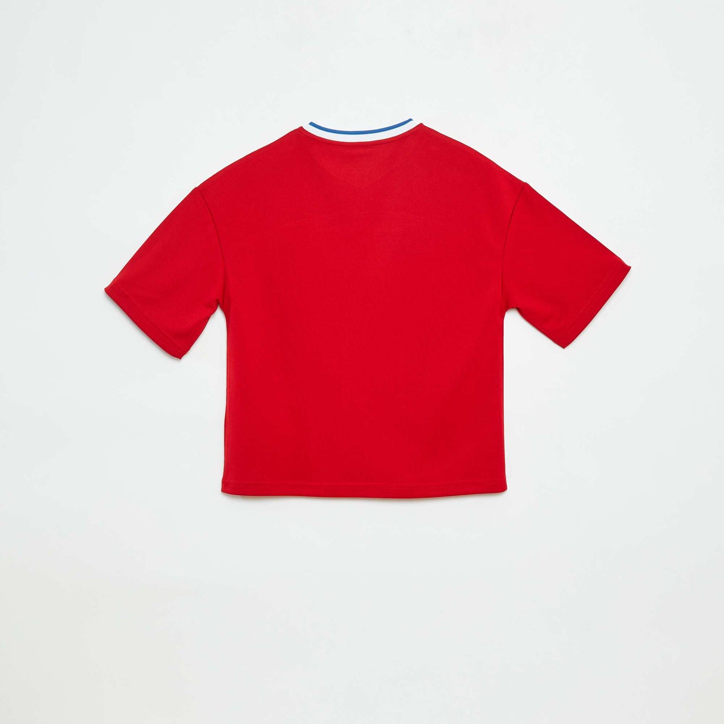 Tee-shirt type sport américain ROUGE