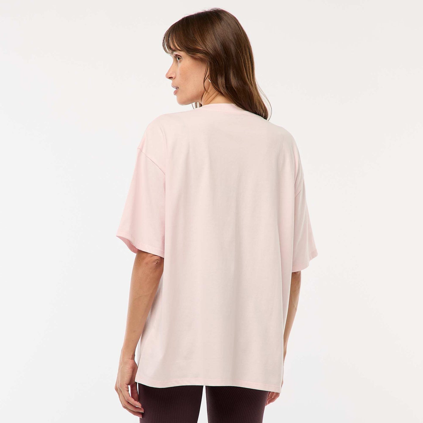 T-shirt oversize avec imprimé ROSE