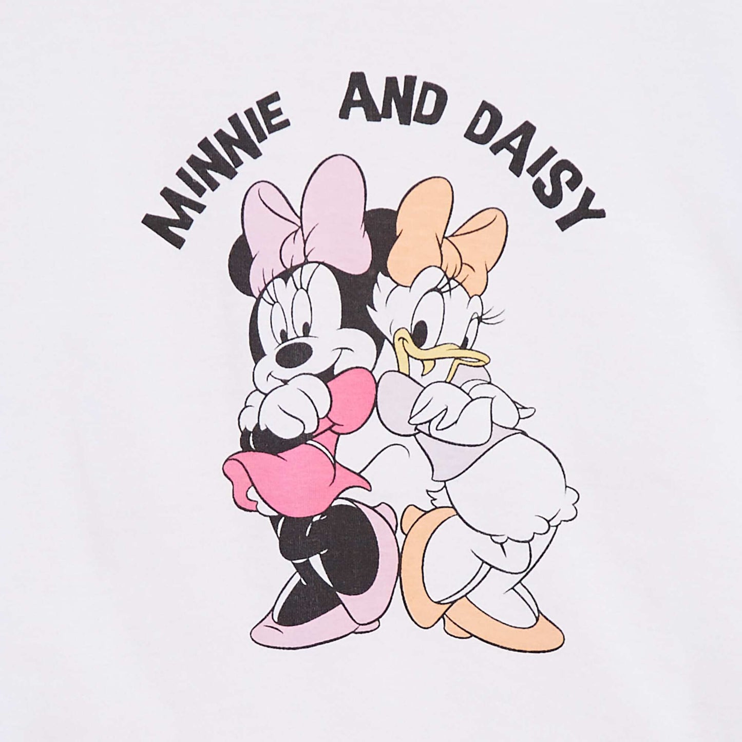 T-shirt à manches courtes cropped 'Minnie' 'Disney' BEIGE