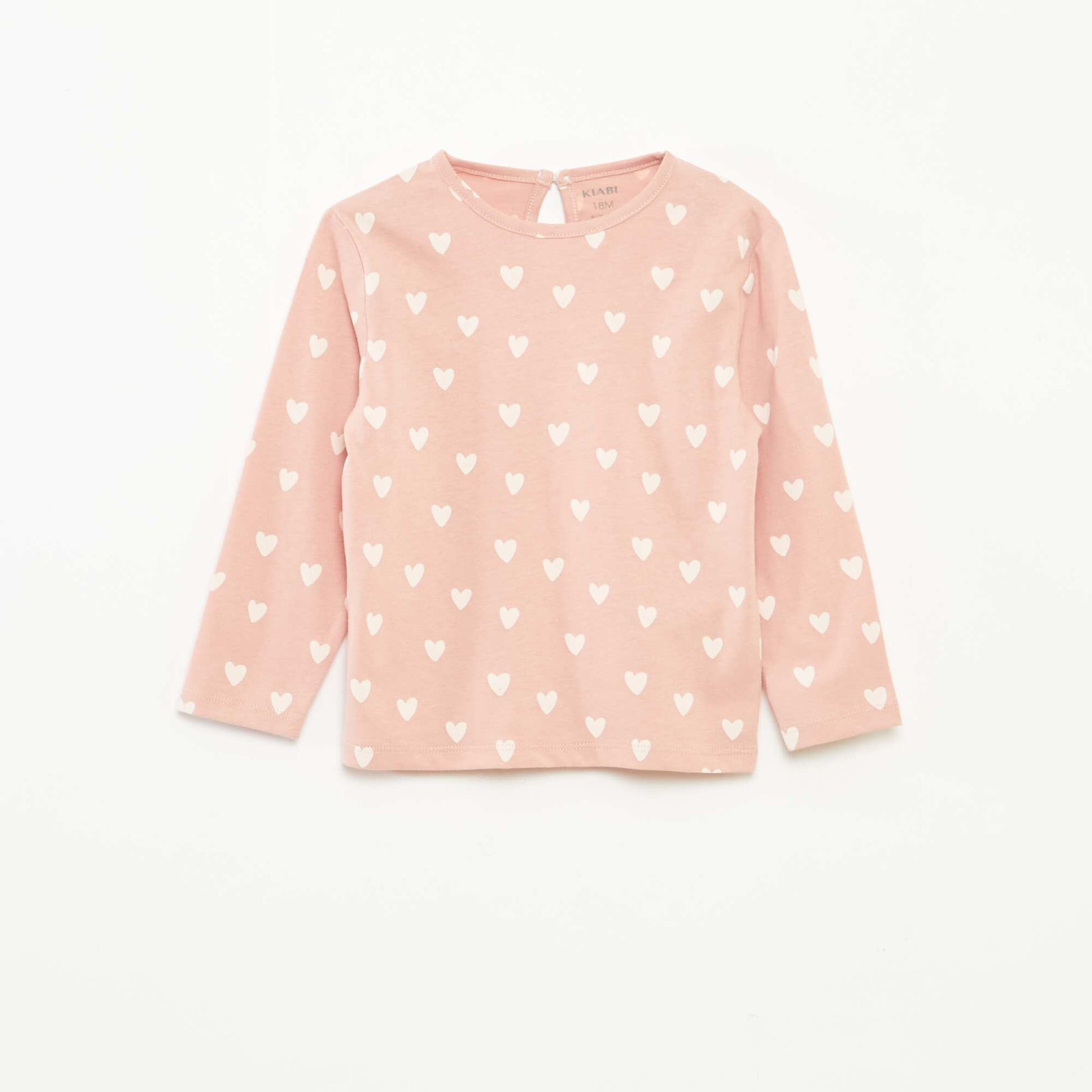 Lot de 3 t-shirts à manches longues ROSE
