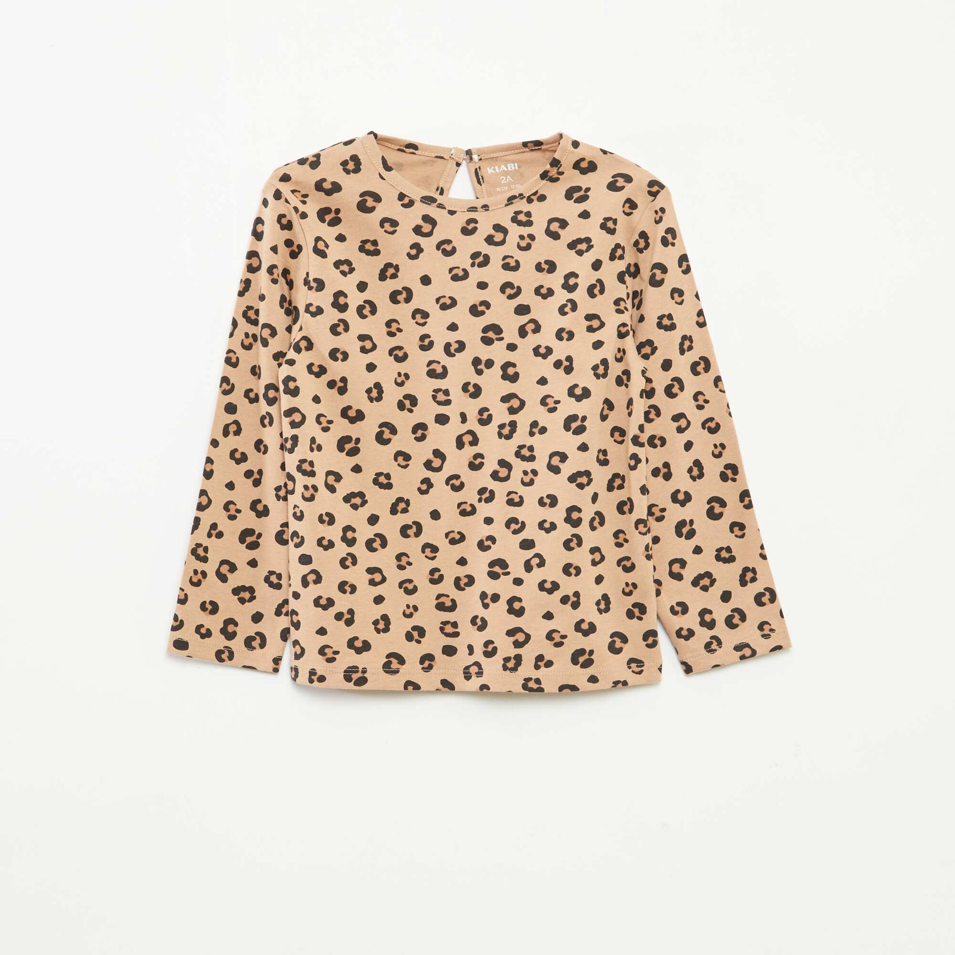 Lot de 3 t-shirts à manches longues BEIGE