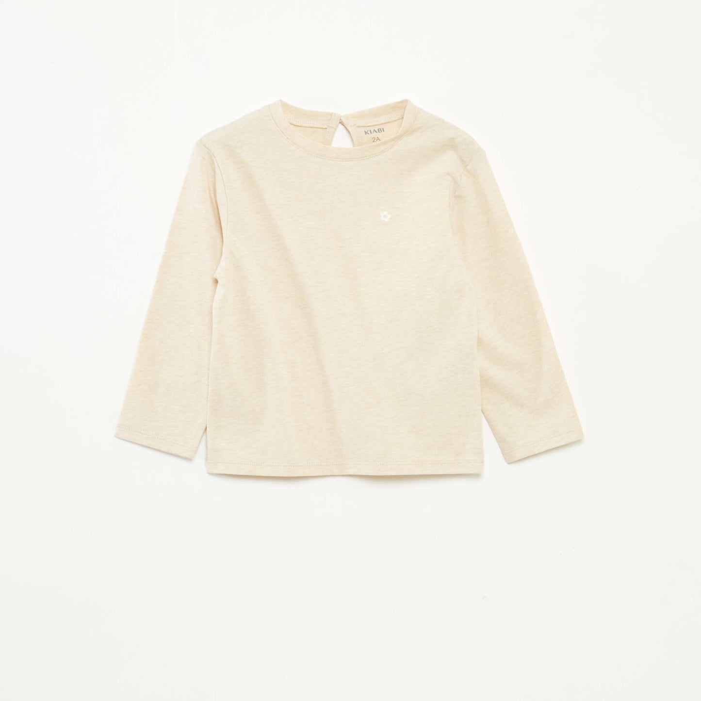Lot de 3 t-shirts à manches longues BEIGE