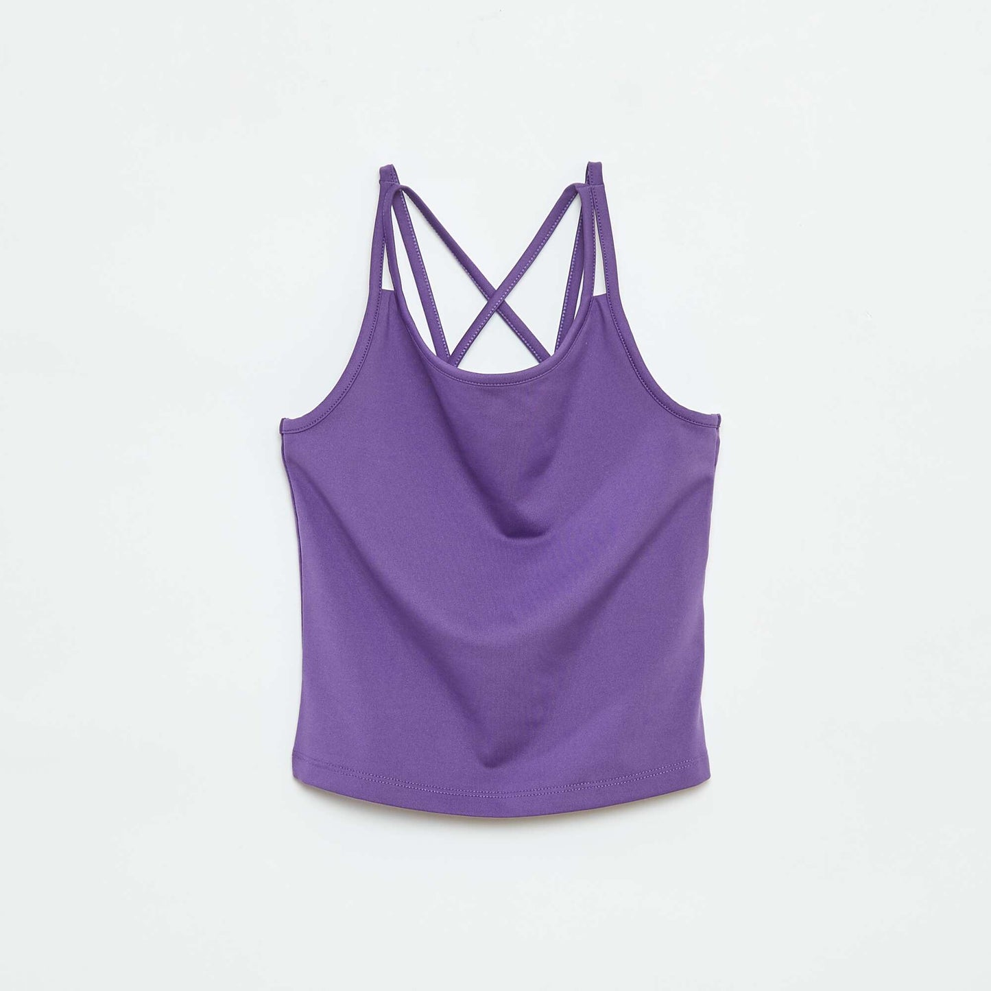 Débardeur en matière stretch VIOLET