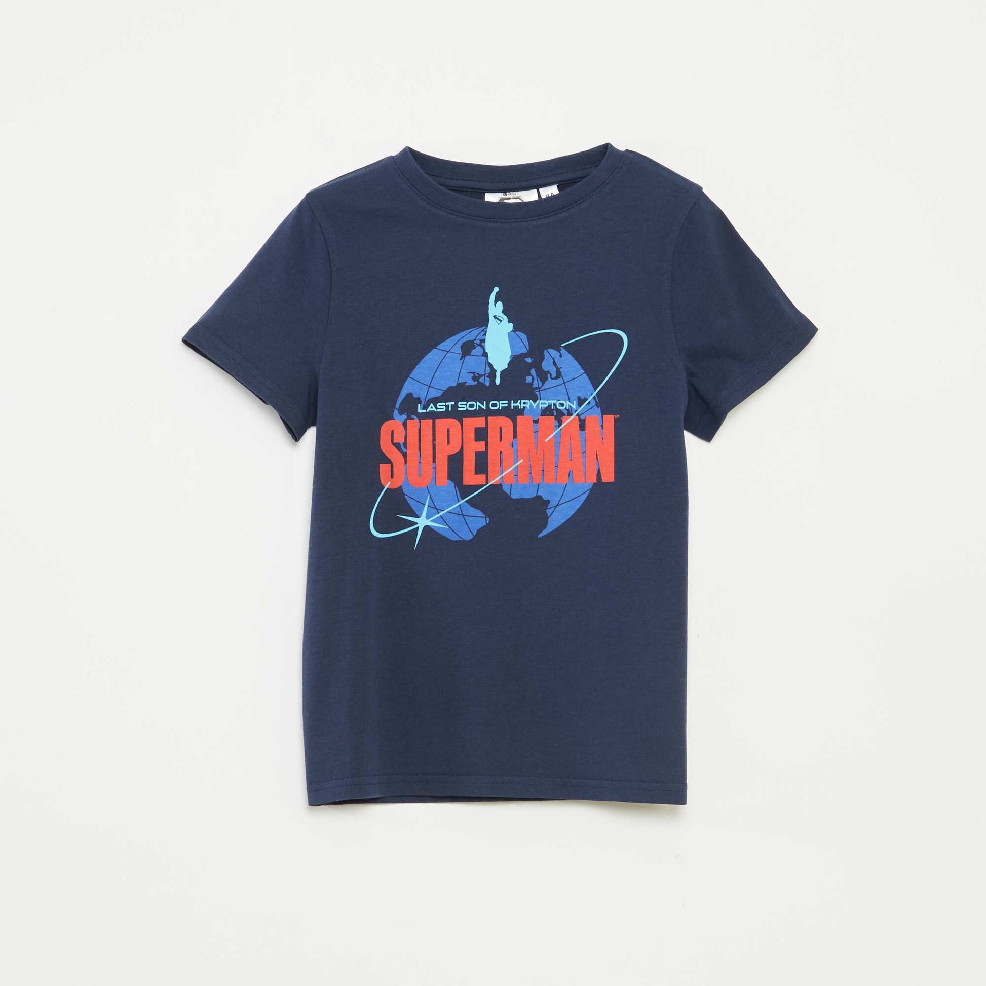 T-shirt 'Superman' 'DC Comics' manches courtes NOIR