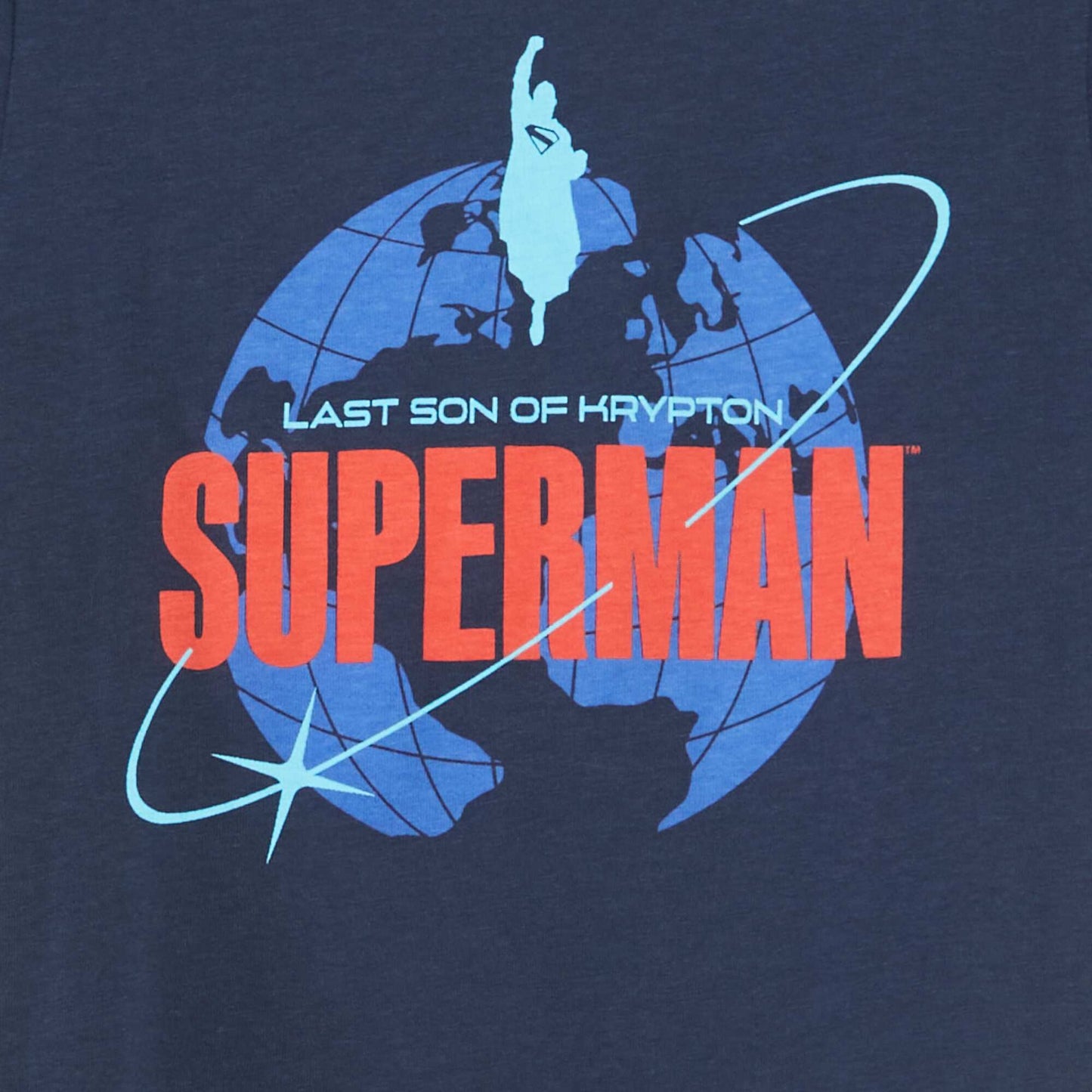 T-shirt 'Superman' 'DC Comics' manches courtes NOIR