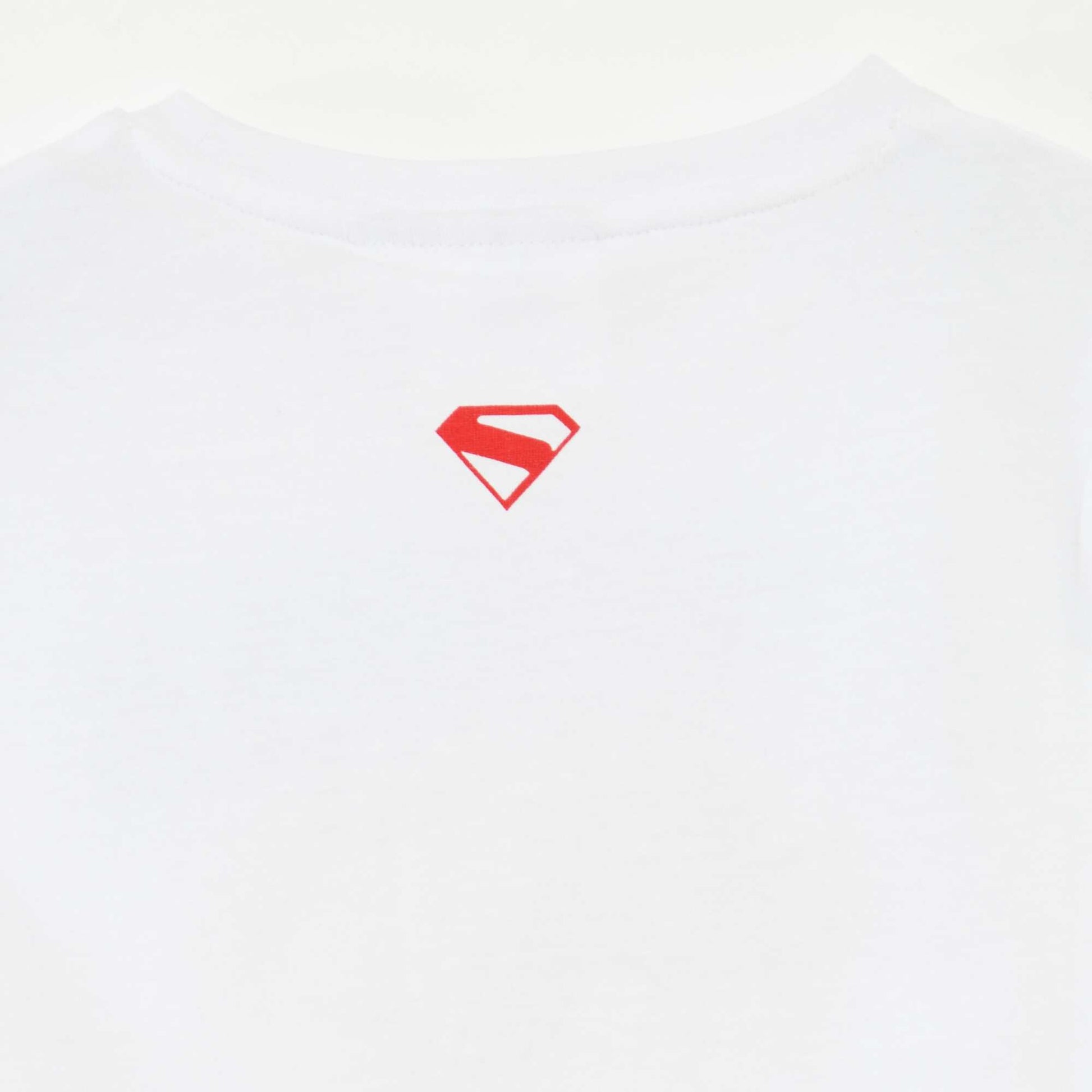 T-shirt 'Superman' 'DC Comics' manches courtes BLANC