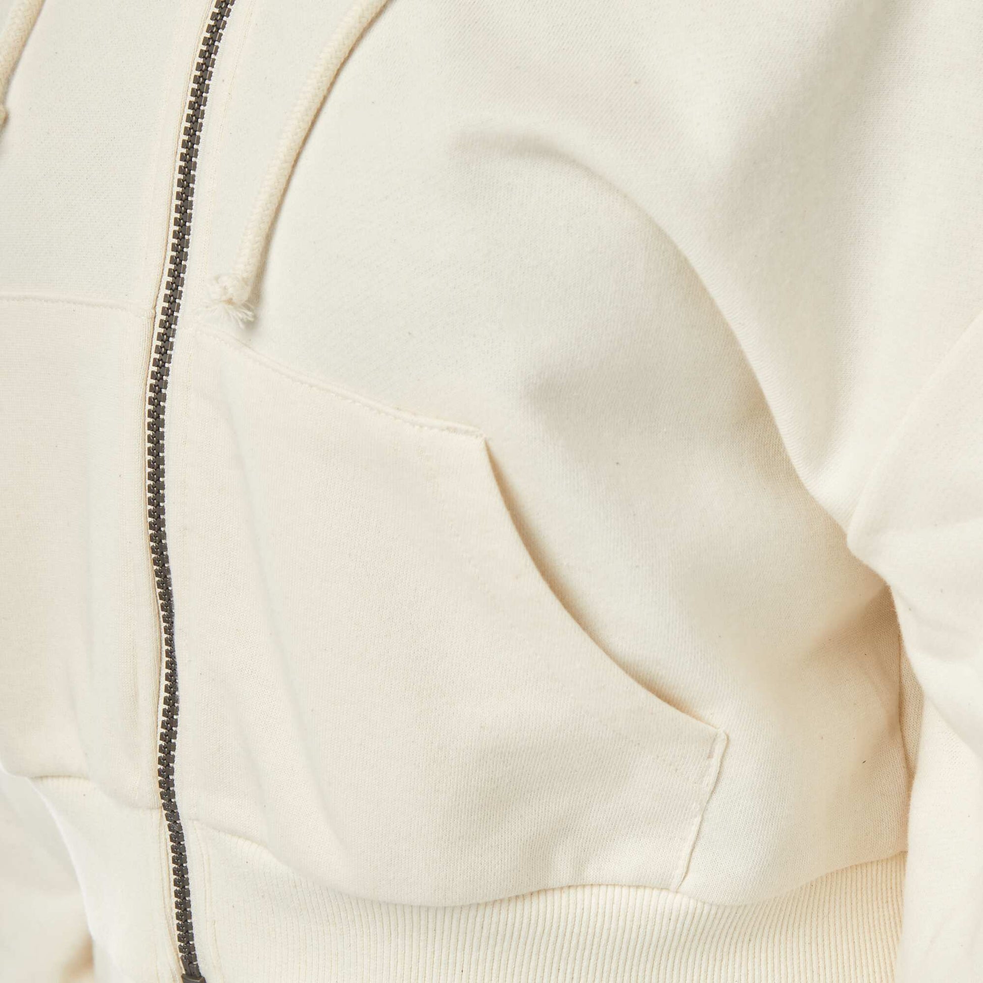 Sweat cropped à capuche BEIGE