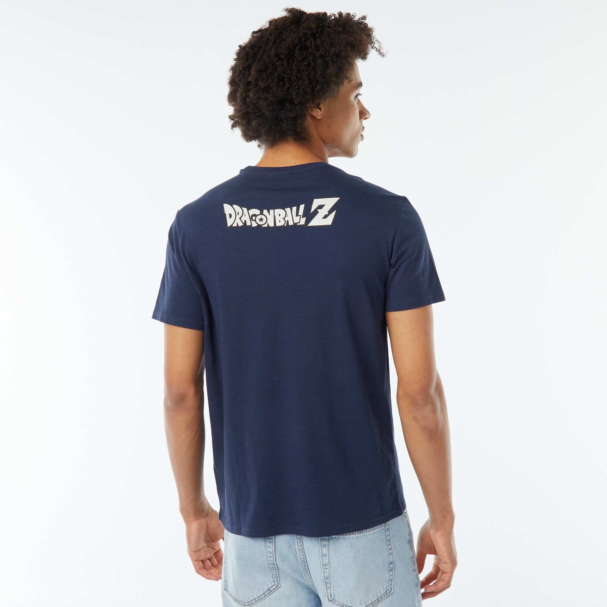 T-shirt imprimé 'Dragon Balll Z' BLEU