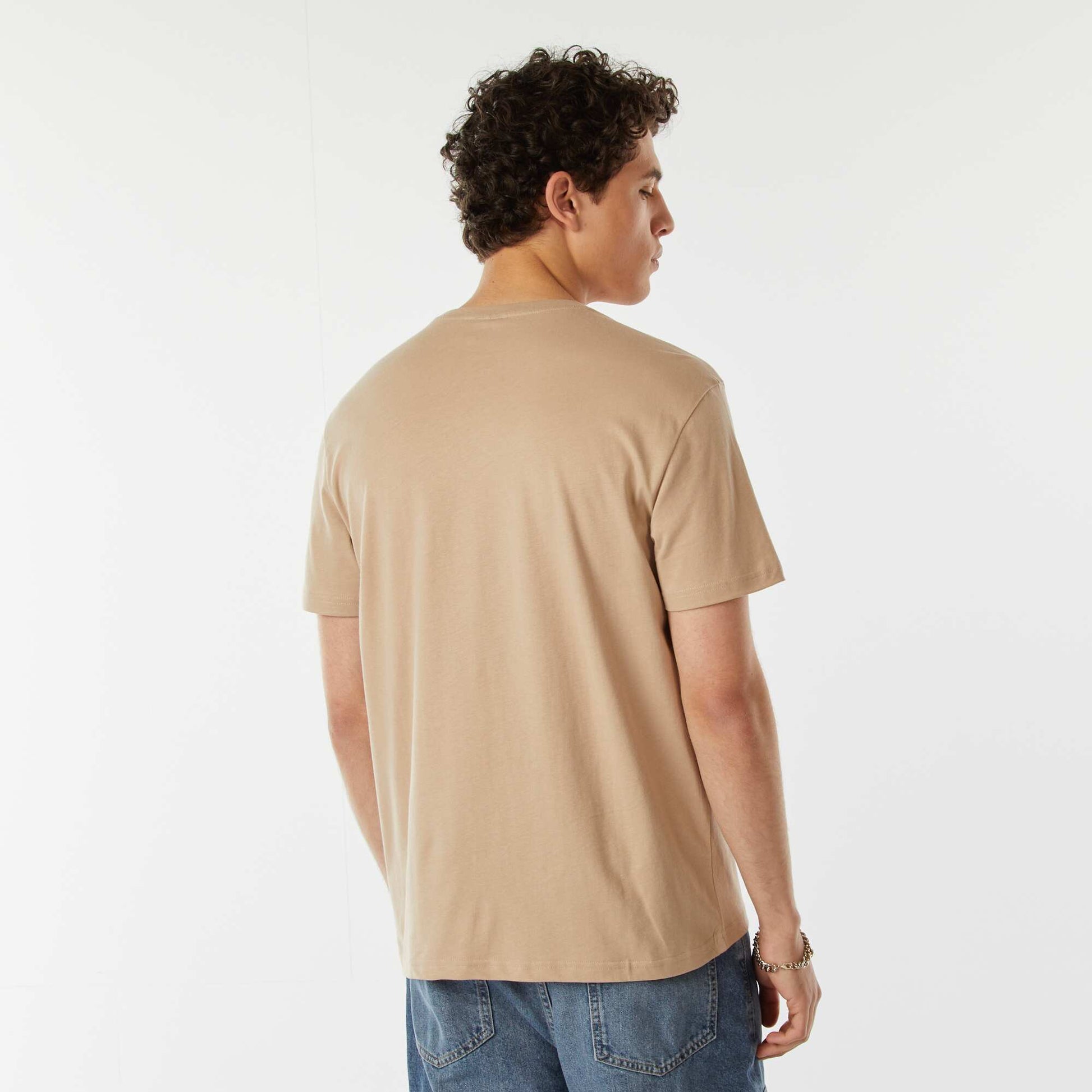 T-shirt imprimé 'Minecraft' BEIGE