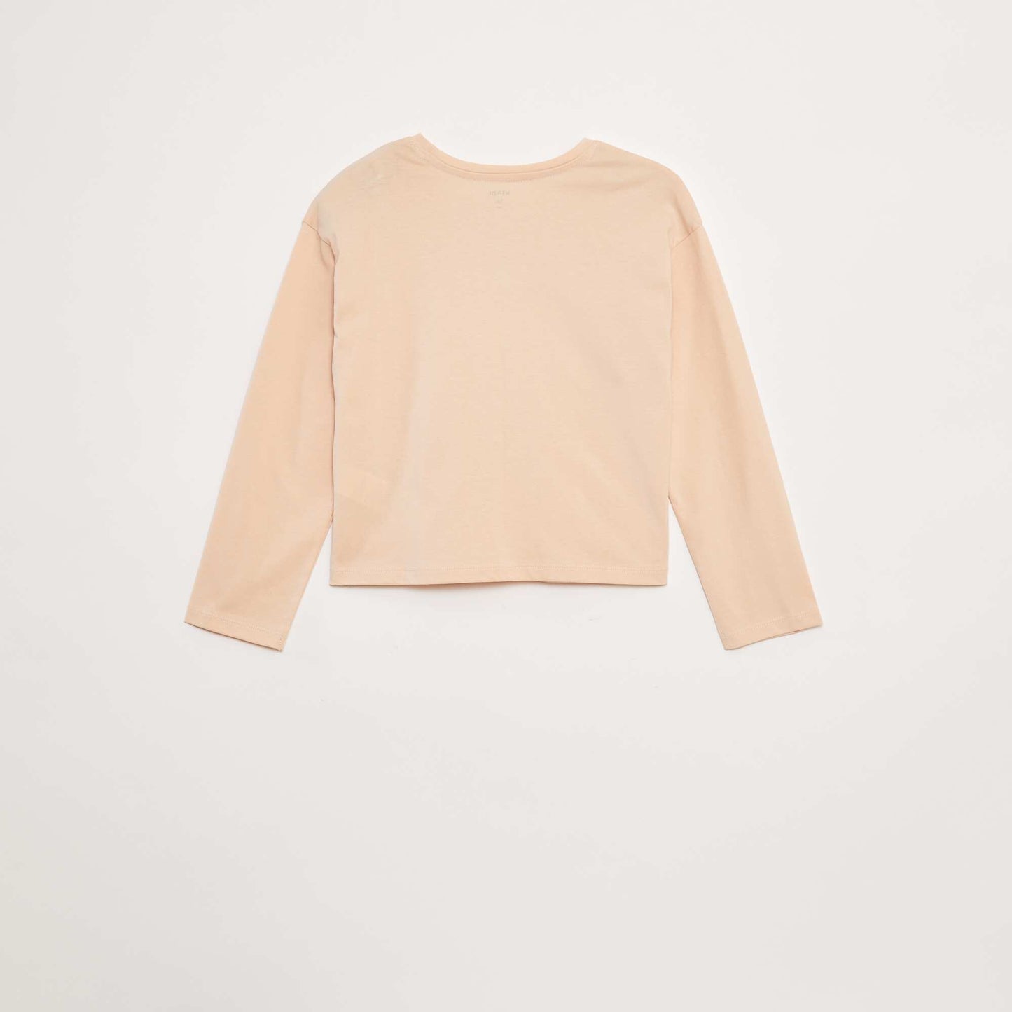 T-shirt manches longues avec sequins ROSE