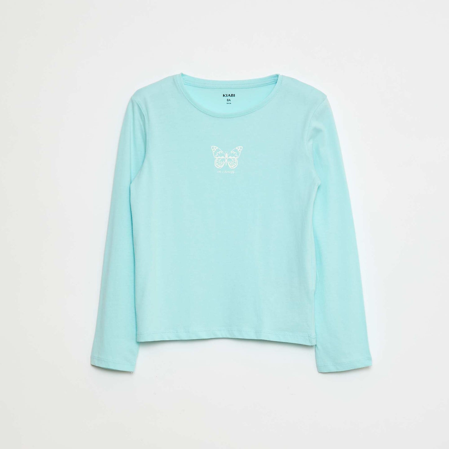 T-shirt imprimé BLEU TURQUOISE