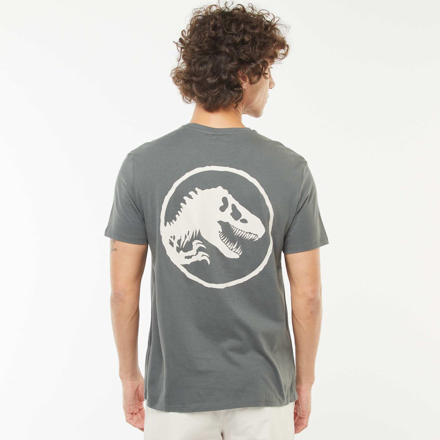 T-shirt 'Jurassic World' manches courtes VERT