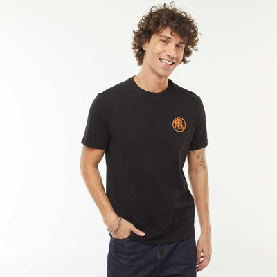T-shirt 'Goku' 'Dragon Ball Z' manches courtes NOIR
