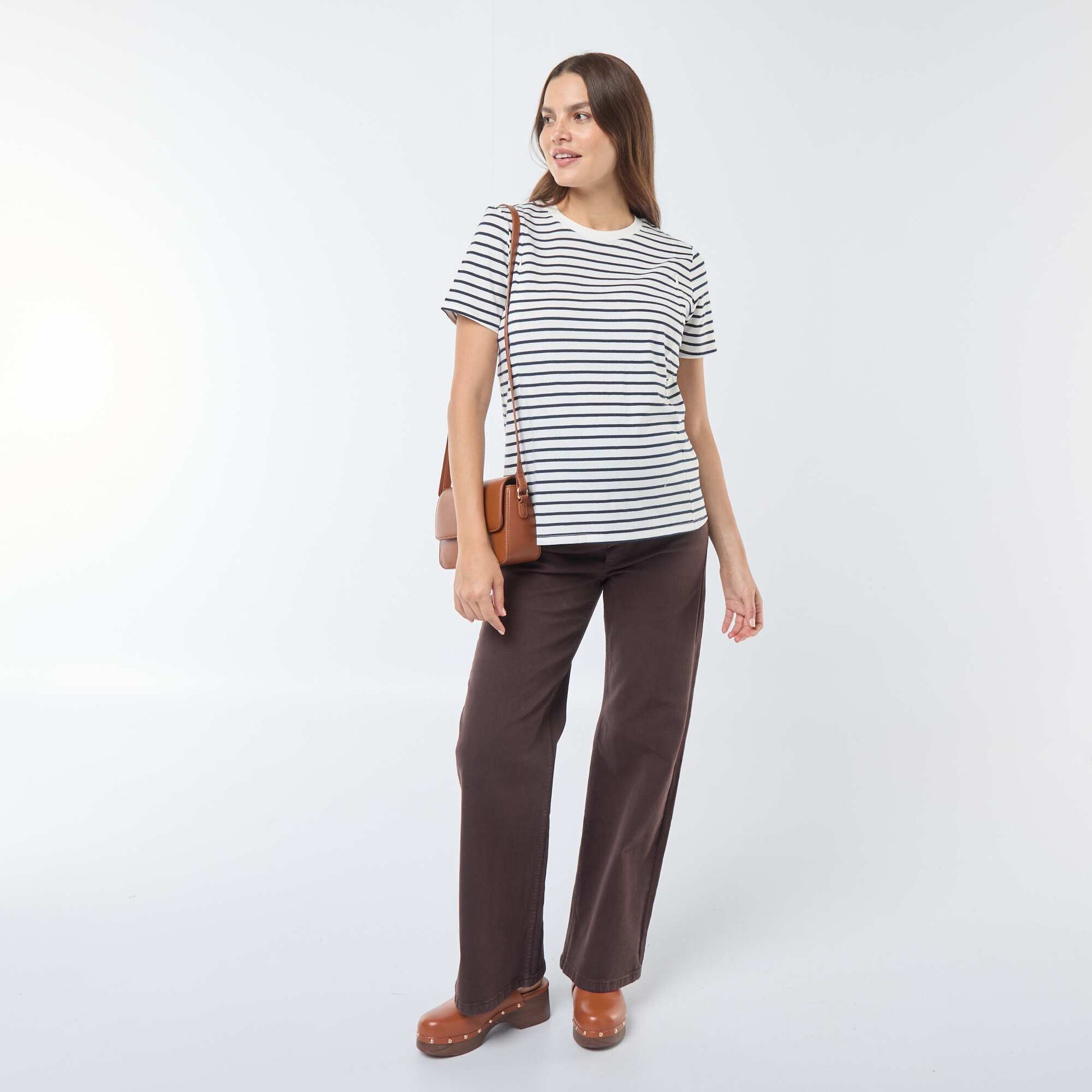 T-shirt d'allaitement BLANC