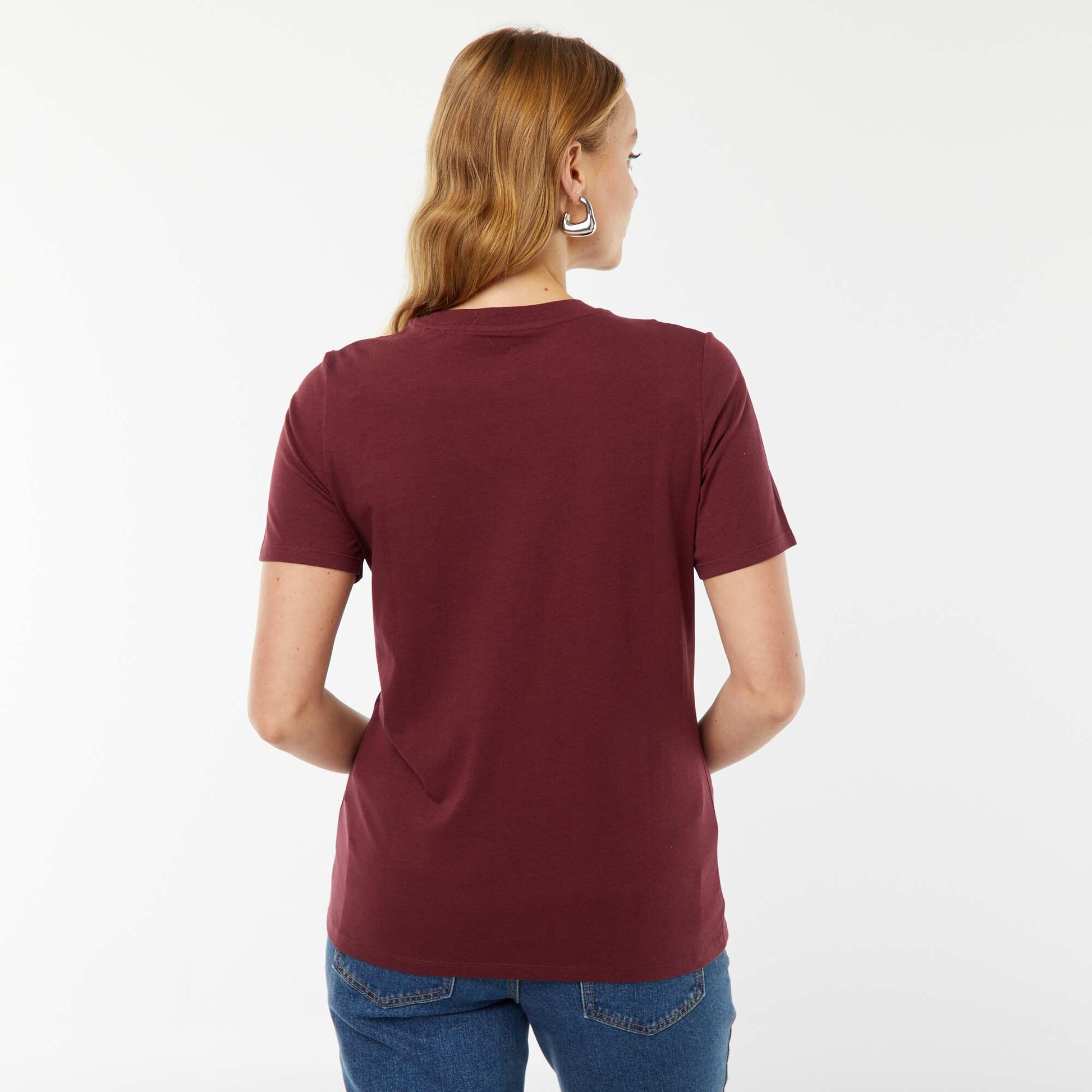 T-shirt d'allaitement ROUGE