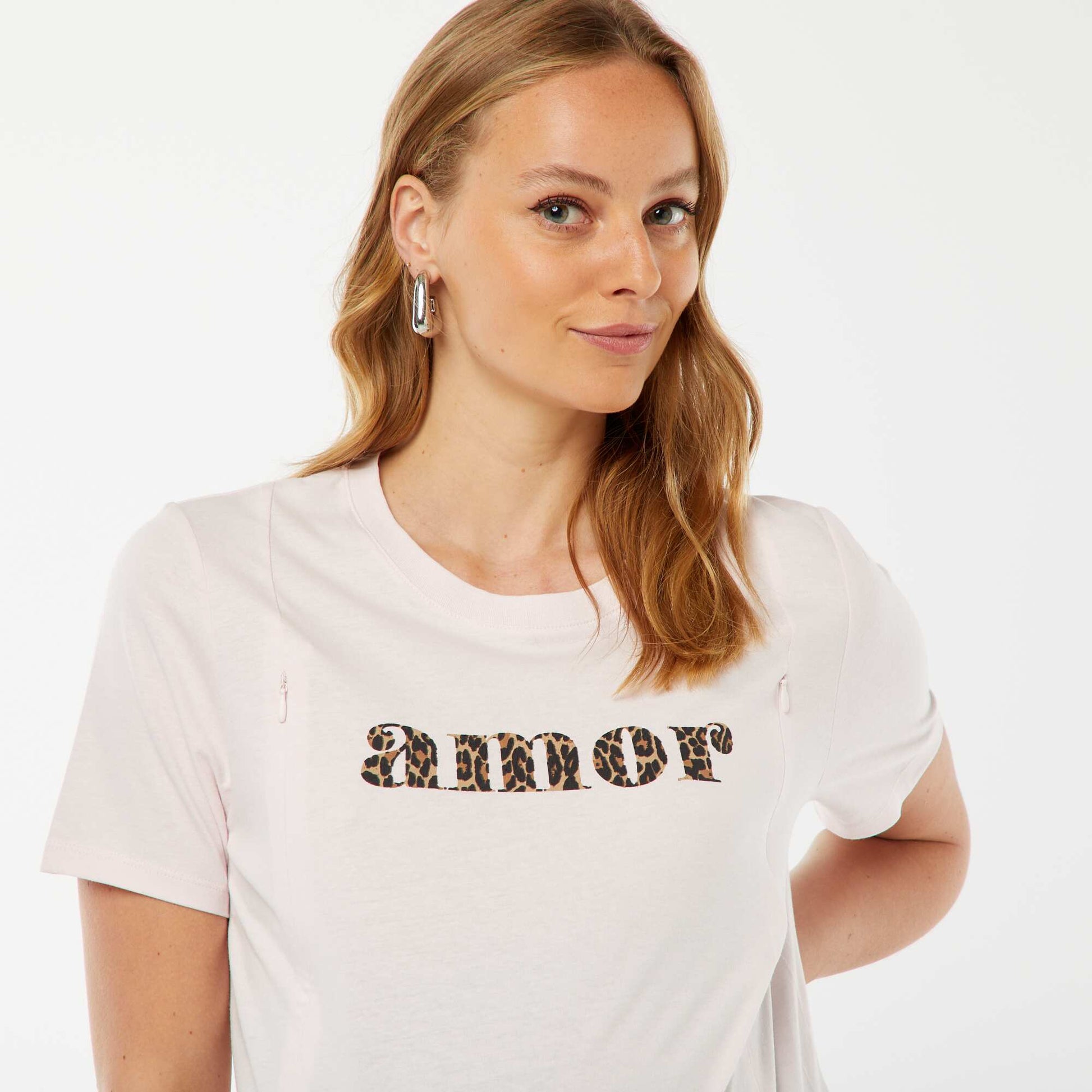 T-shirt d'allaitement ROSE