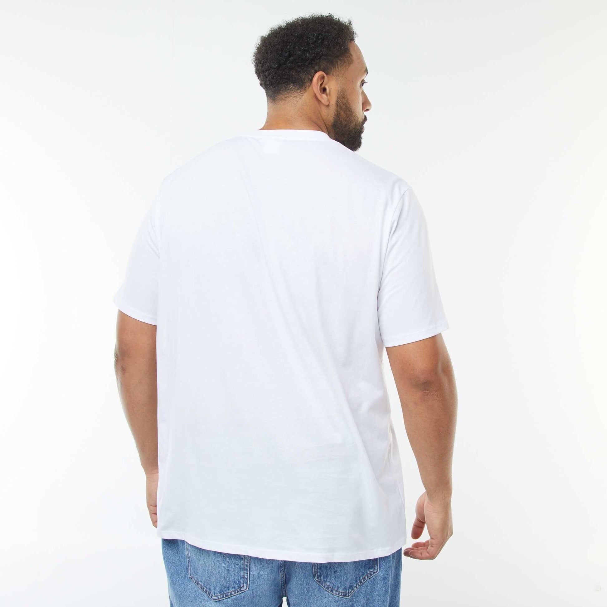 T-shirt en jersey NFL Giants manches courtes BLANC