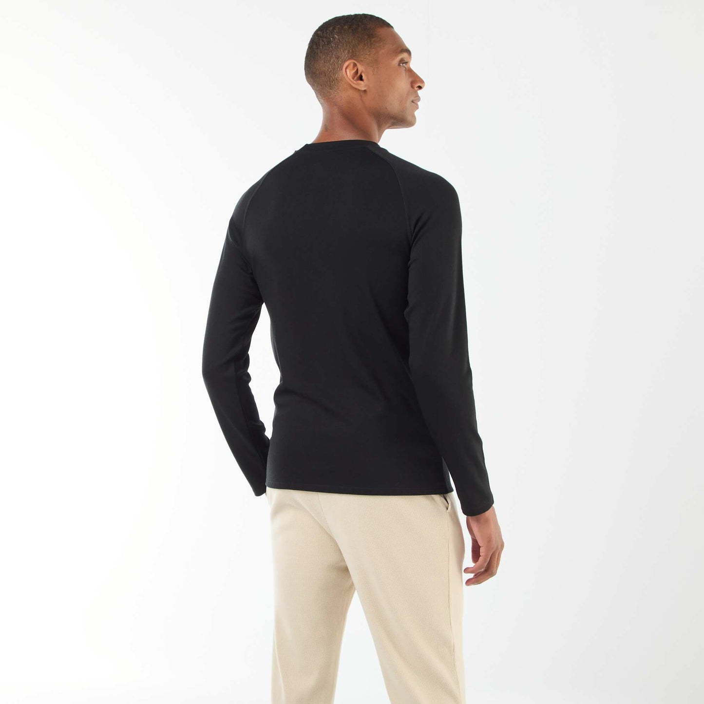 T-shirt thermique NOIR