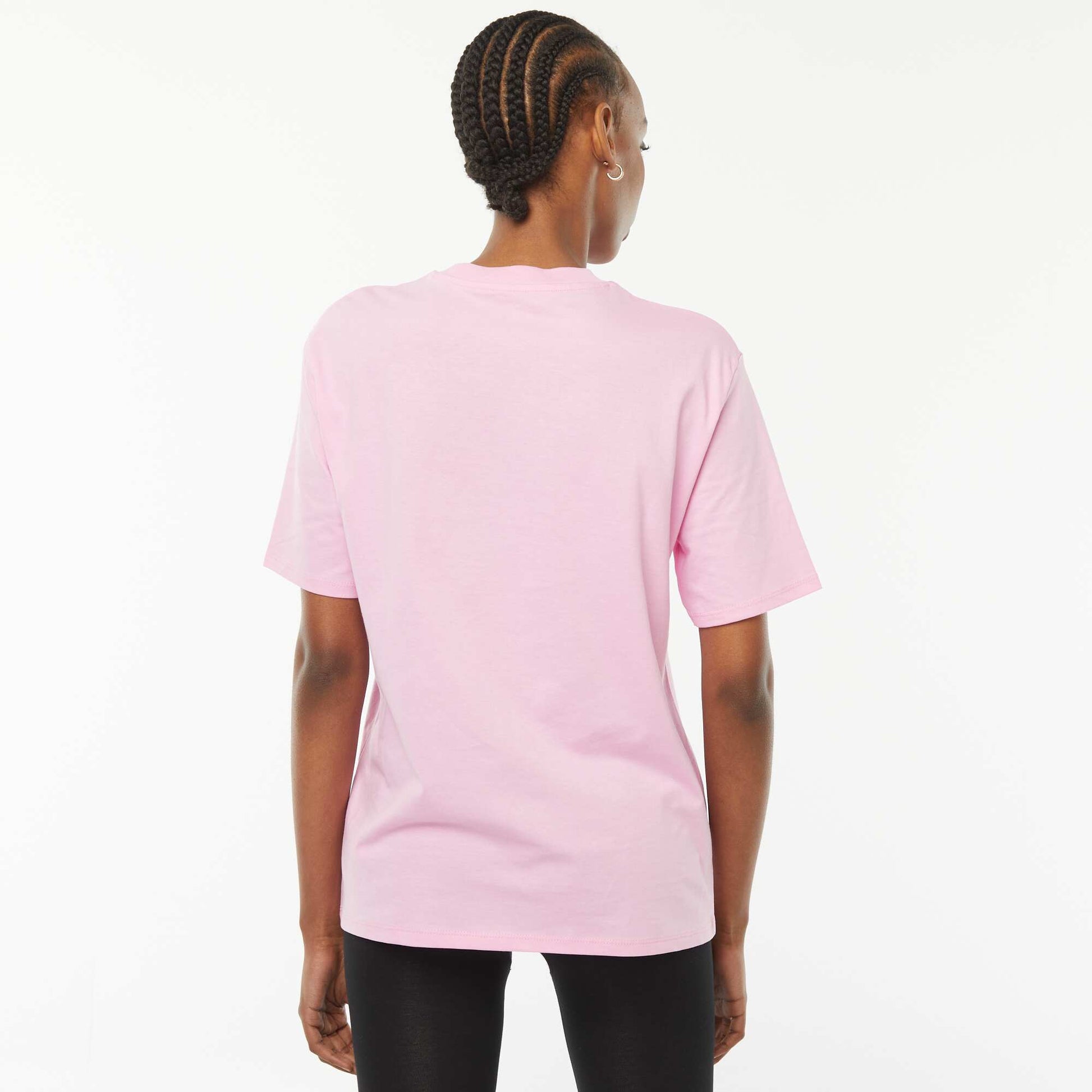 T-shirt manches courtes imprimé ROSE