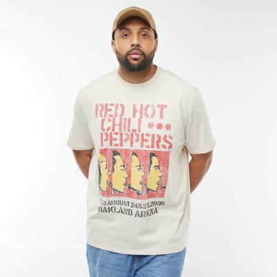 T-shirt 'Red hot chili Peppers' manches courtes GRIS