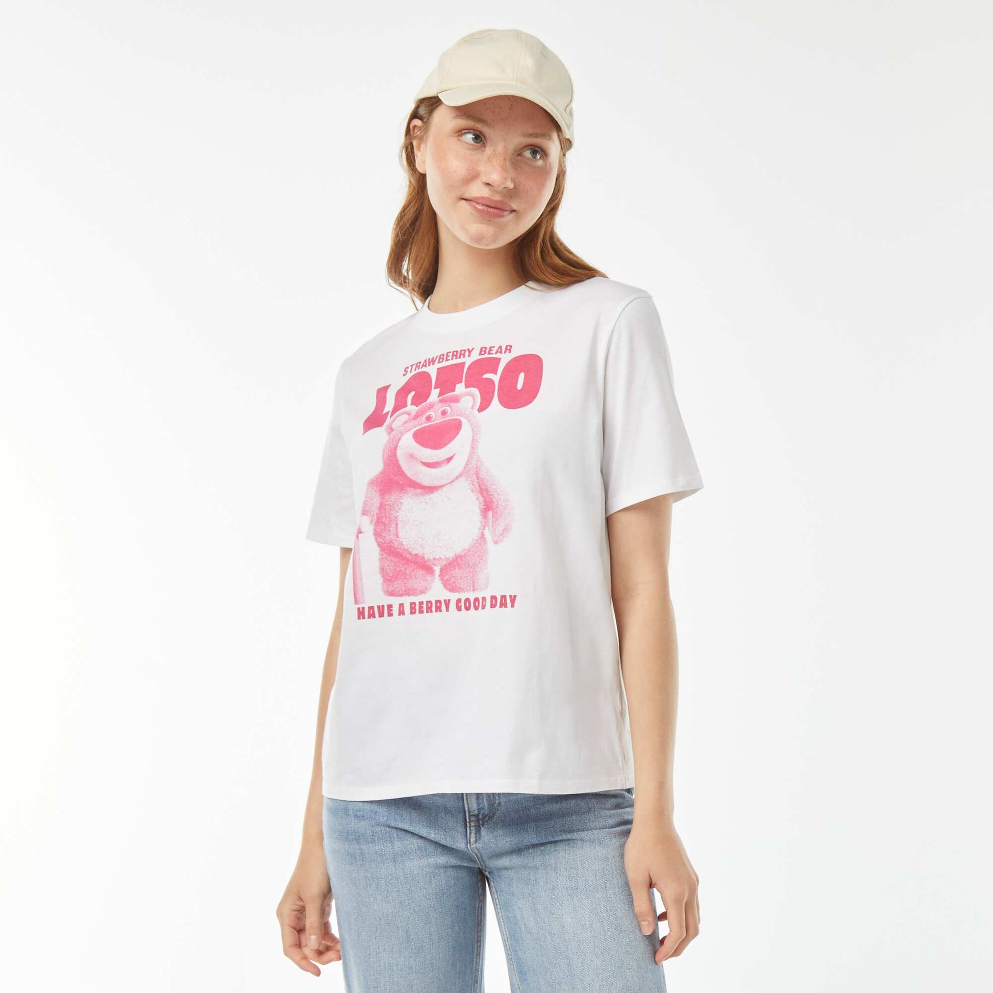 Tee-shirt imprimé 'Toy Story' manches courtes BLANC