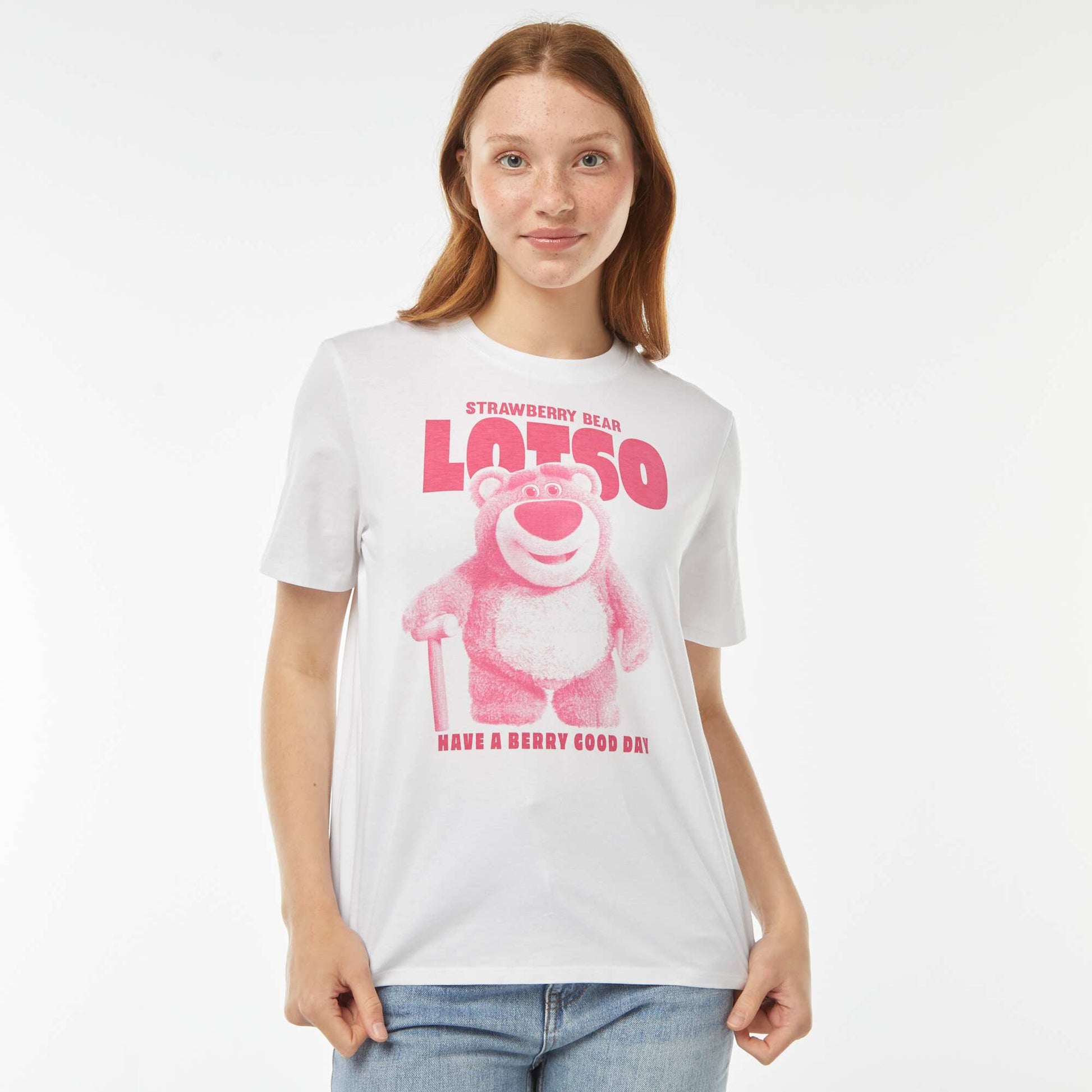 Tee-shirt imprimé 'Toy Story' manches courtes BLANC