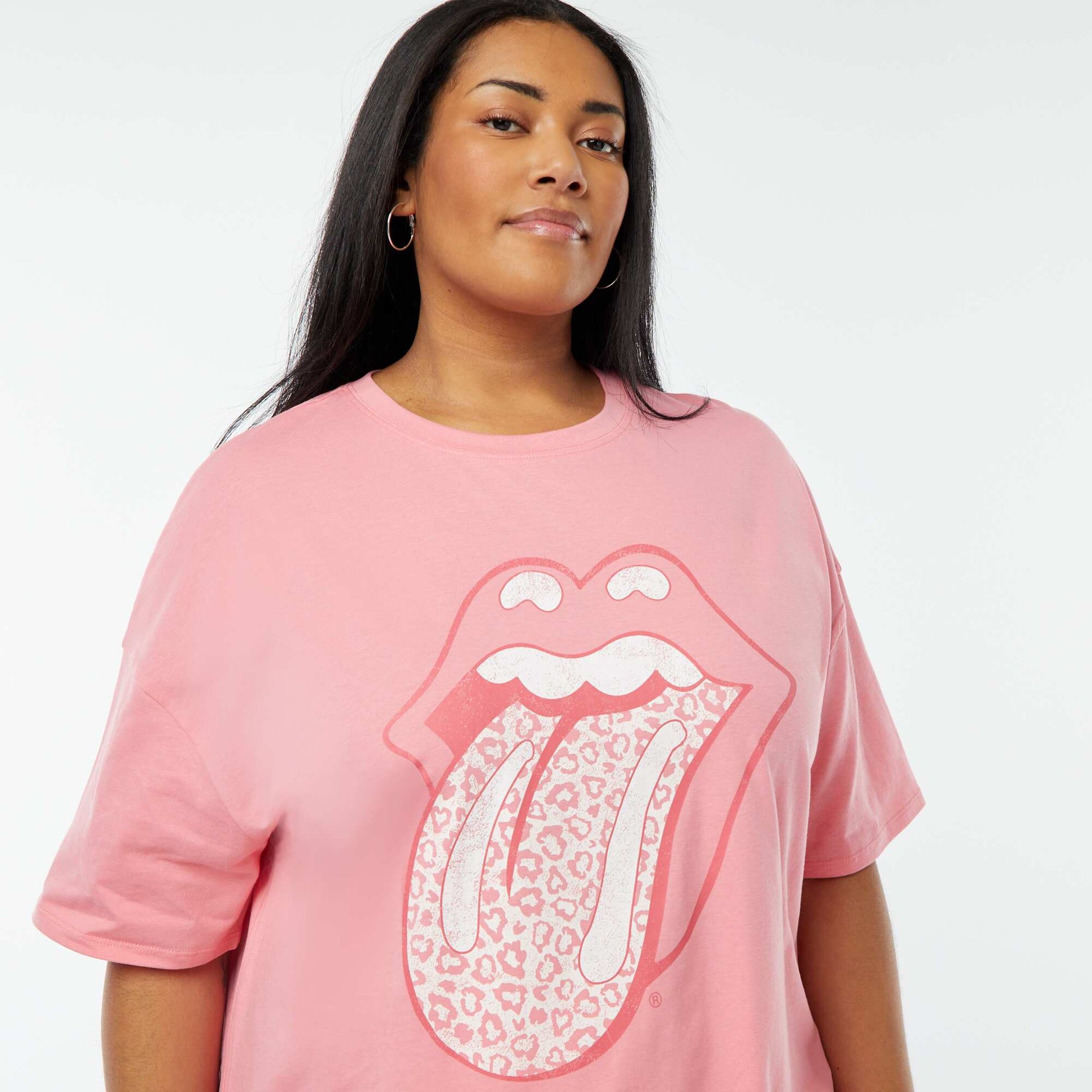 T-shirt 'The Rolling Stones' manches courtes BLANC