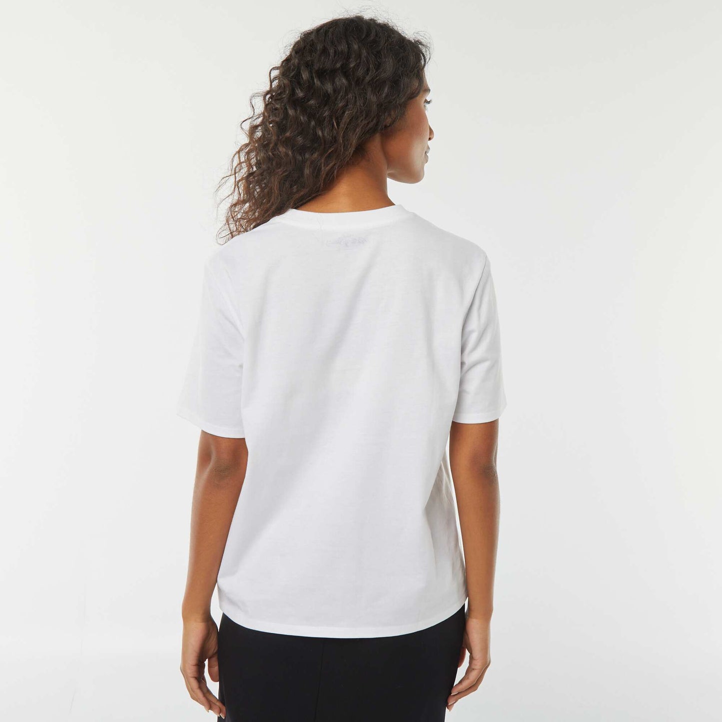 T-shirt à manches courtes 'Rolling Stones' BLANC