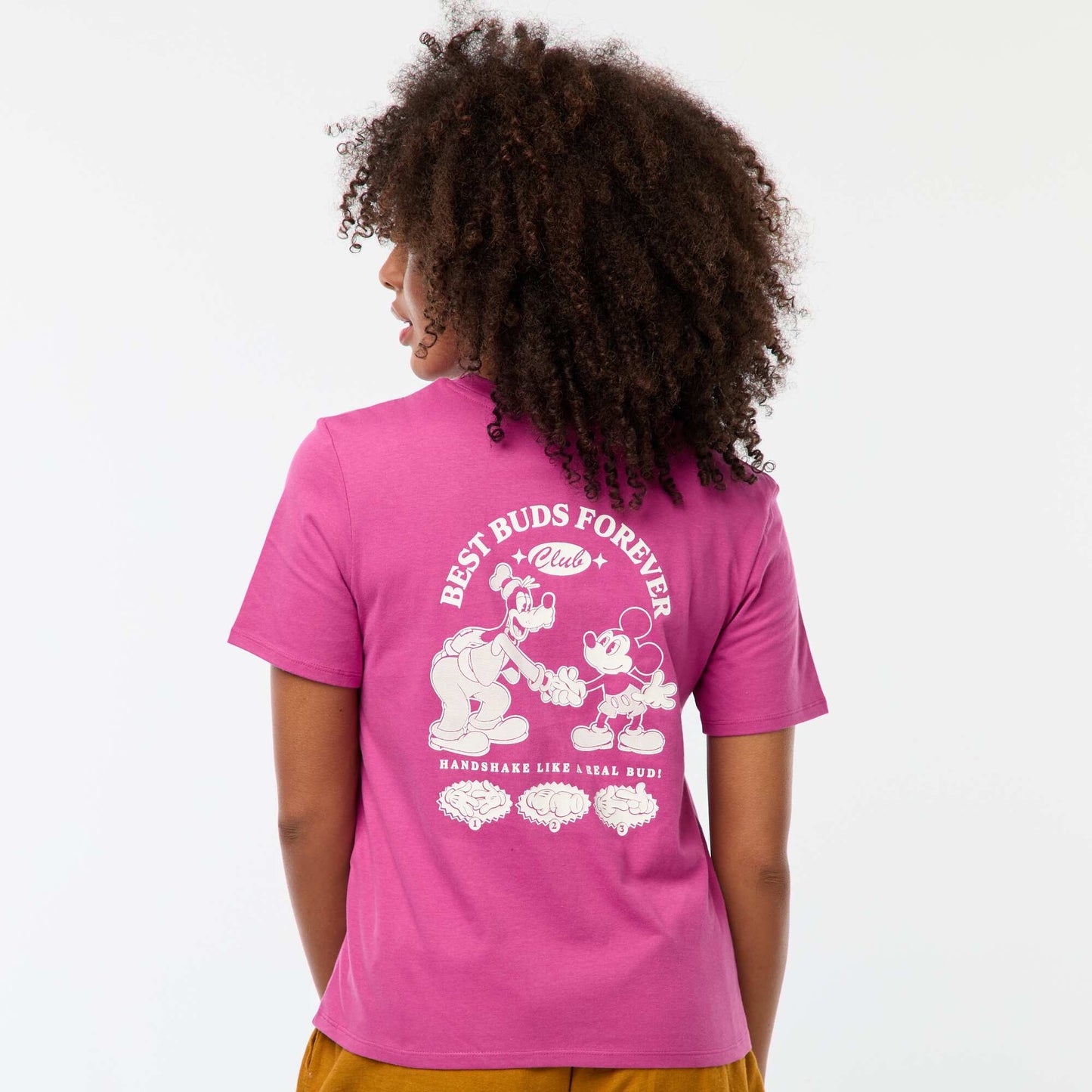 T-shirt à manches courtes 'Mickey' 'Disney' ROSE
