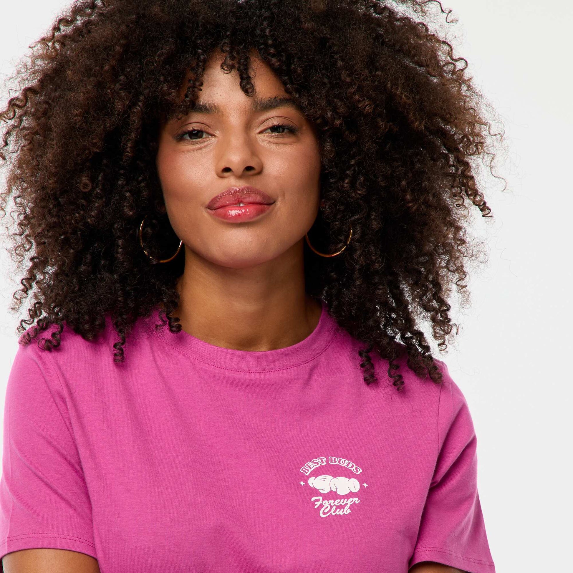 T-shirt à manches courtes 'Mickey' 'Disney' ROSE