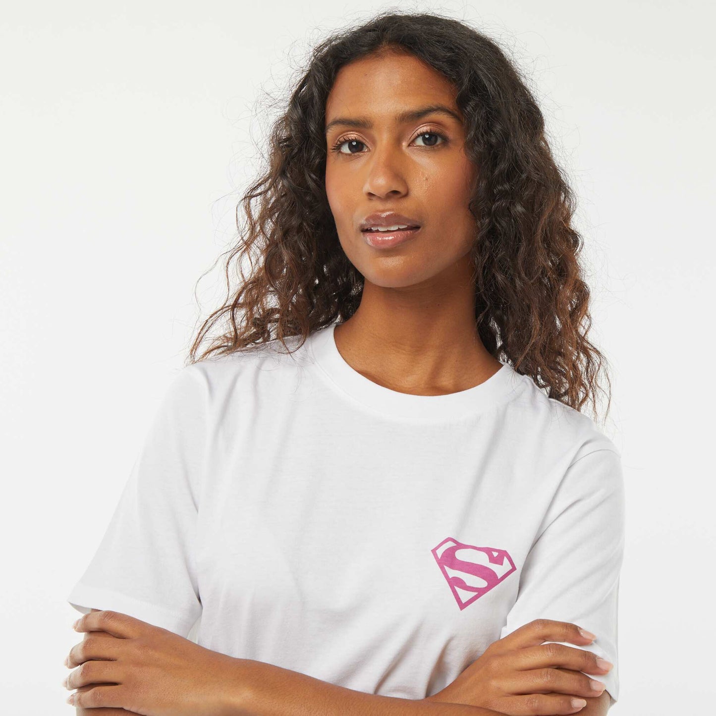 T-shirt à manches courtes 'Superman' BLANC