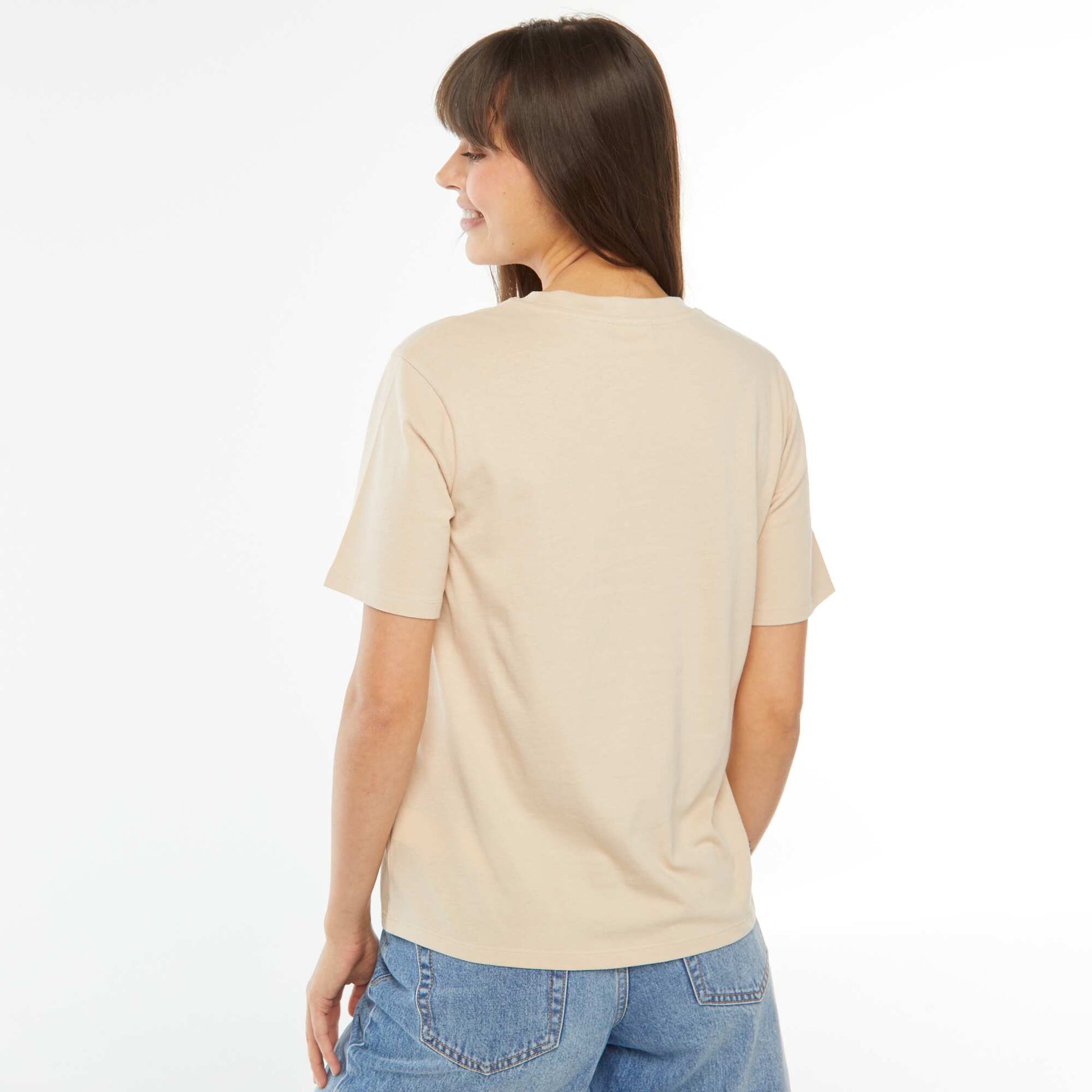 T-shirt à manches courtes 'Superman' BEIGE