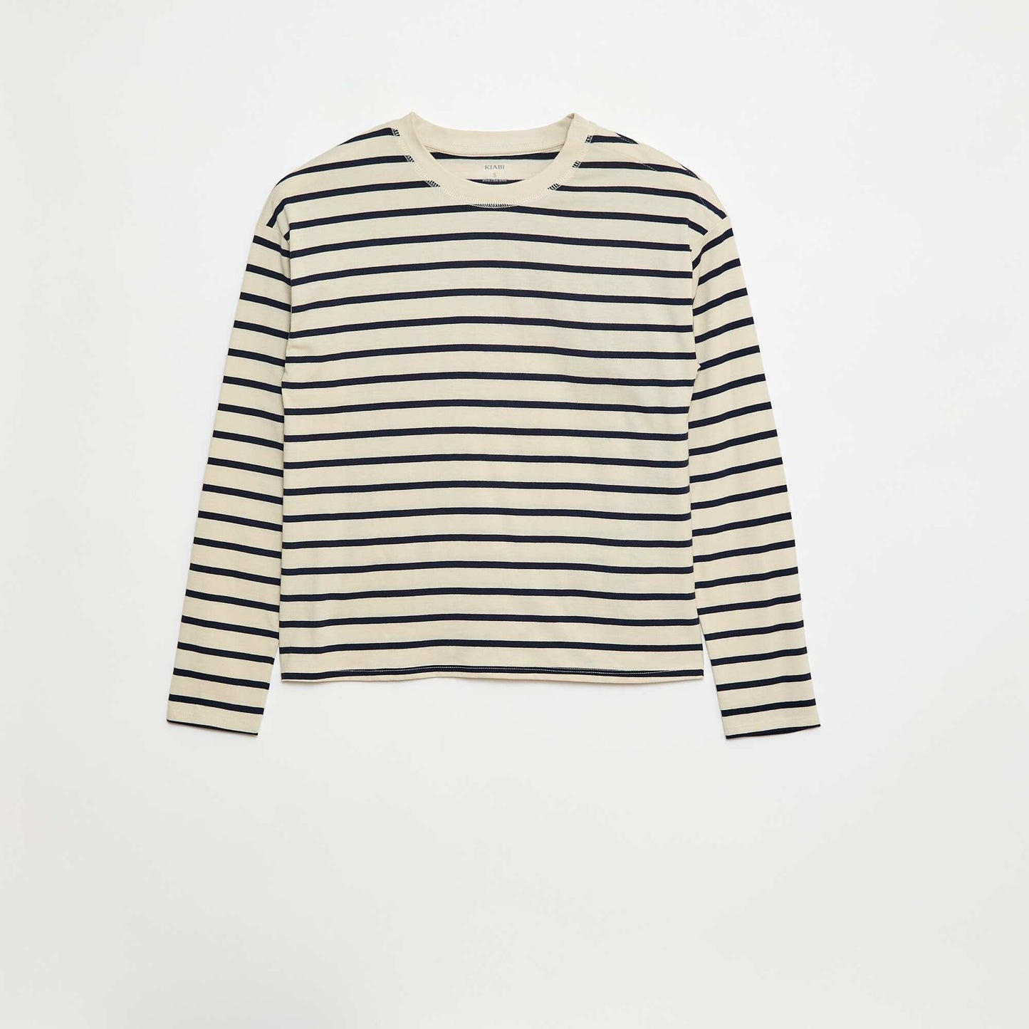Tee-shirt marinière épaule scratchée - So Easy BLANC