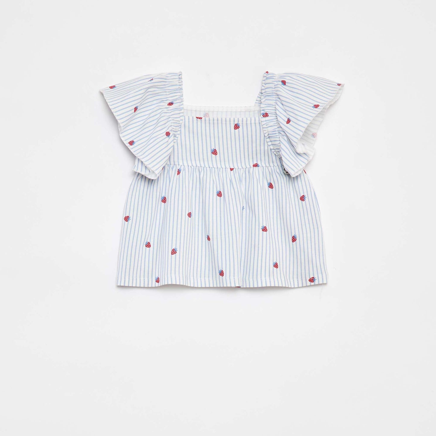 T-shirt à manches courtes avec imprimé BLANC