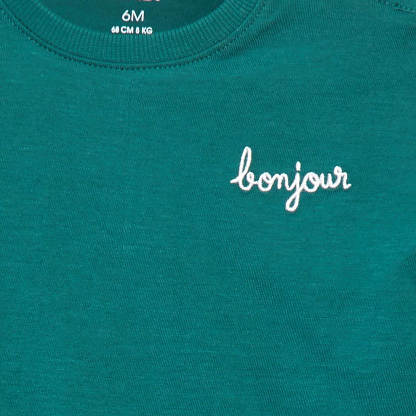T-shirt à manches courtes avec imprimé VERT
