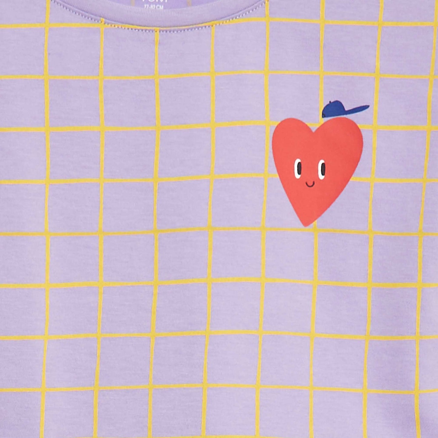T-shirt avec emmanchures courtes à revers - Grafik Edition VIOLET