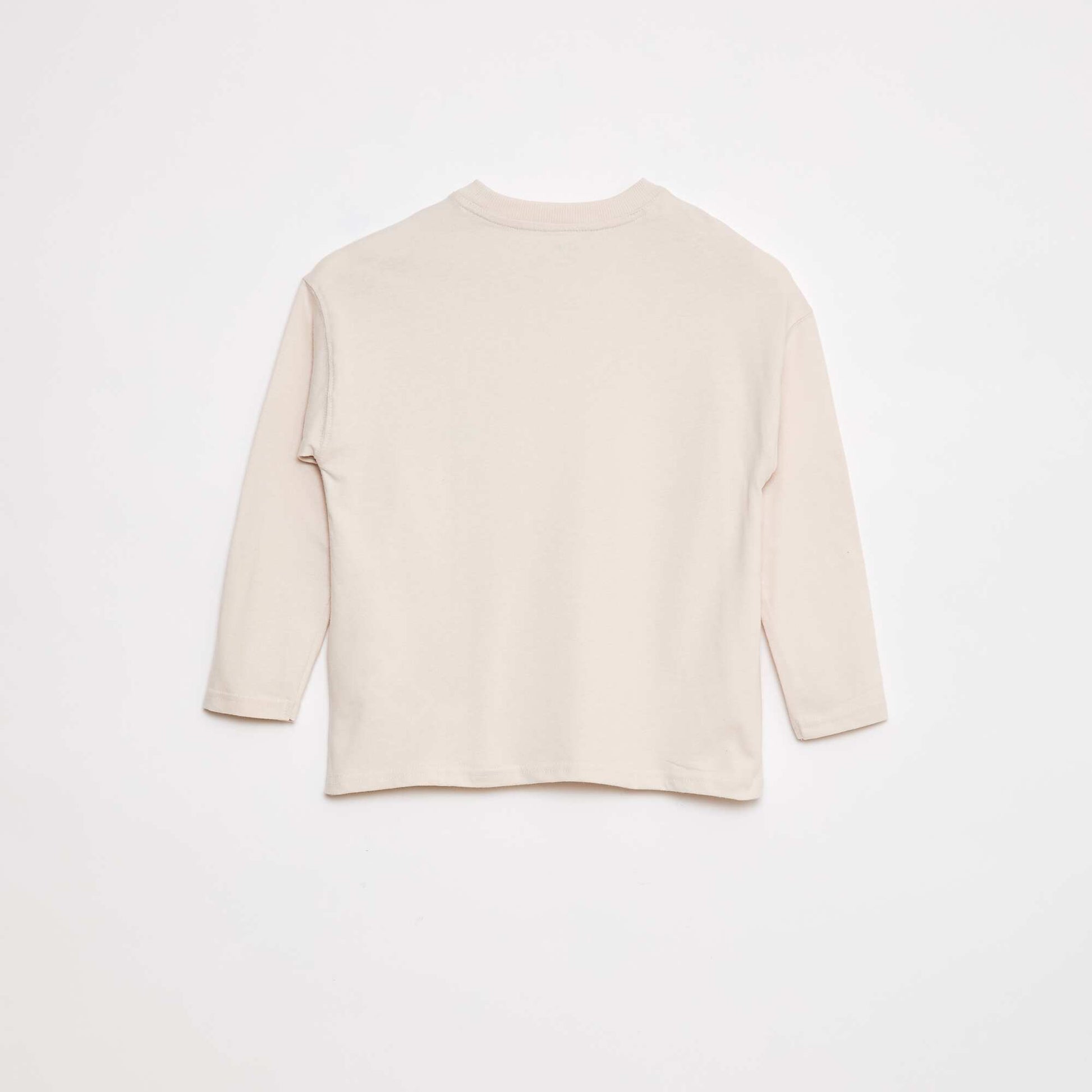 T-shirt loose uni BLANC