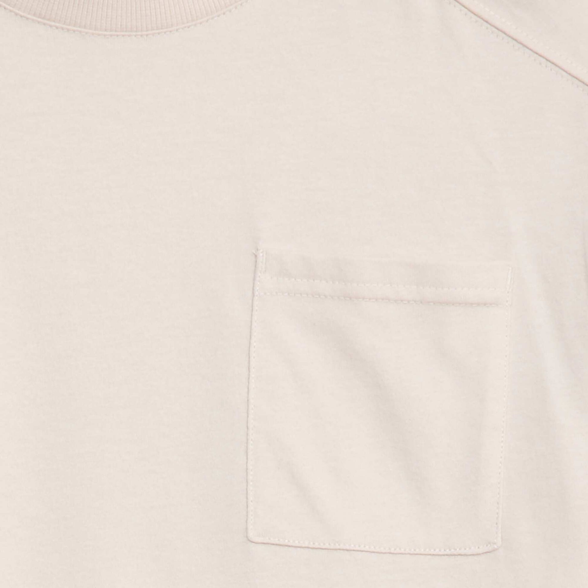 T-shirt loose uni BLANC