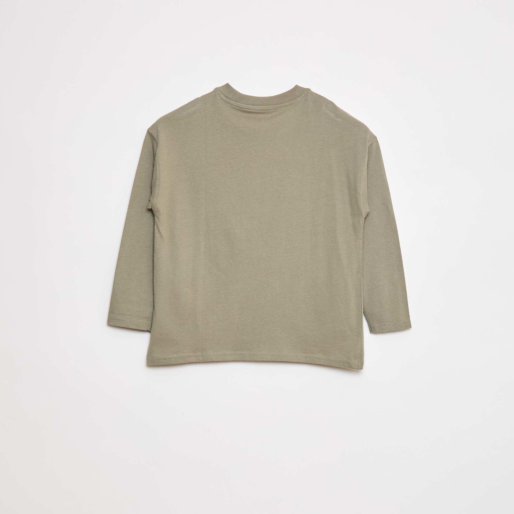T-shirt loose uni VERT