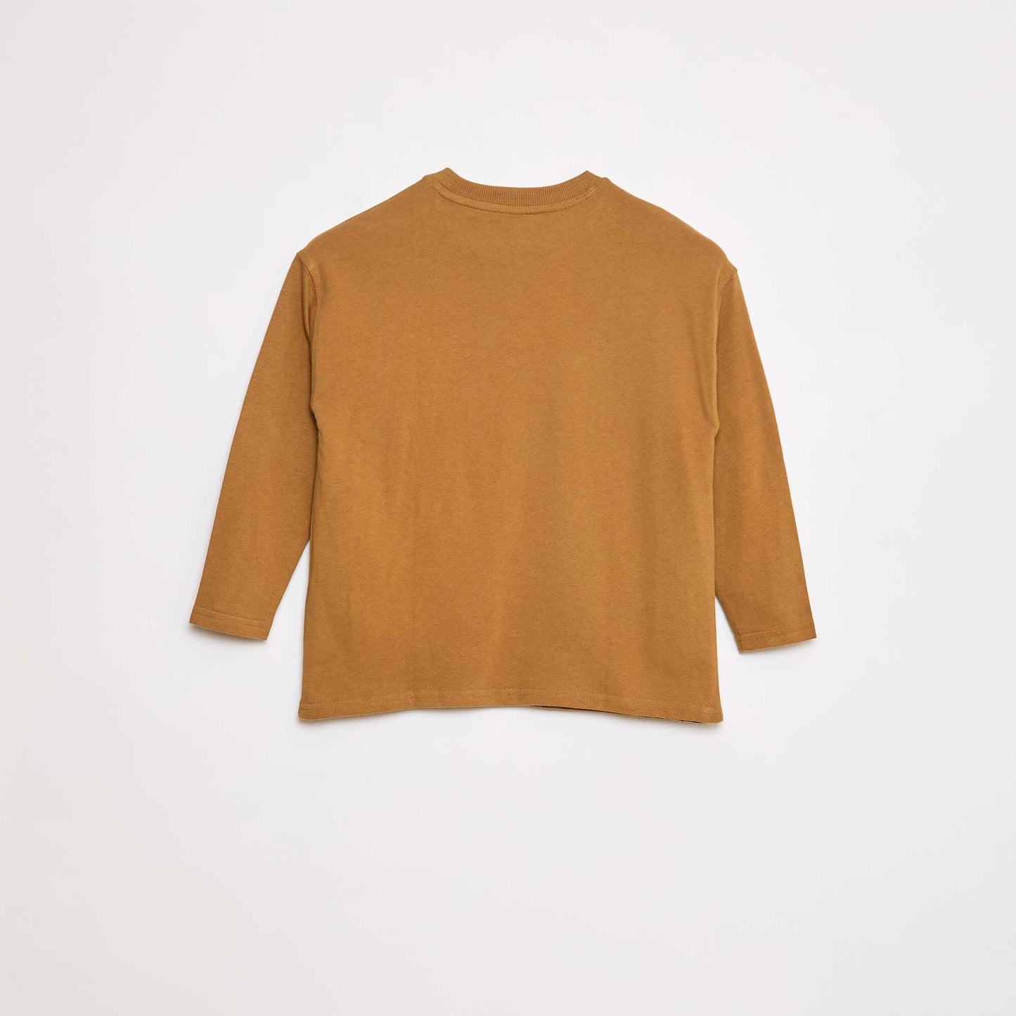 T-shirt loose uni JAUNE